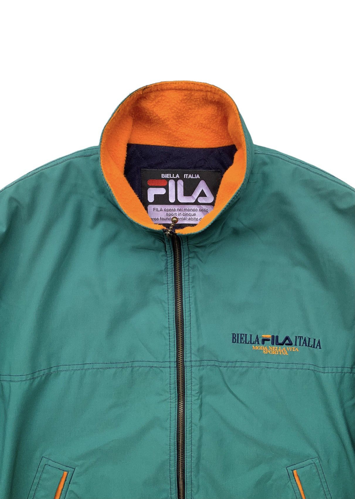 Fila FILA Italia Moda Nella Vita Sportiva Bomber Jacket Size US L / EU 52-54 / 3 - 4 Thumbnail