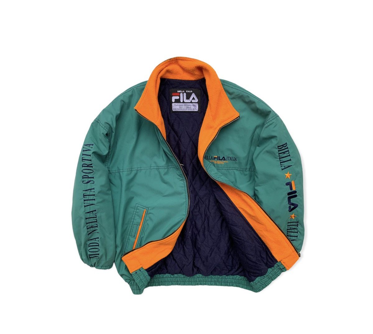 Fila FILA Italia Moda Nella Vita Sportiva Bomber Jacket Size US L / EU 52-54 / 3 - 1 Thumbnail