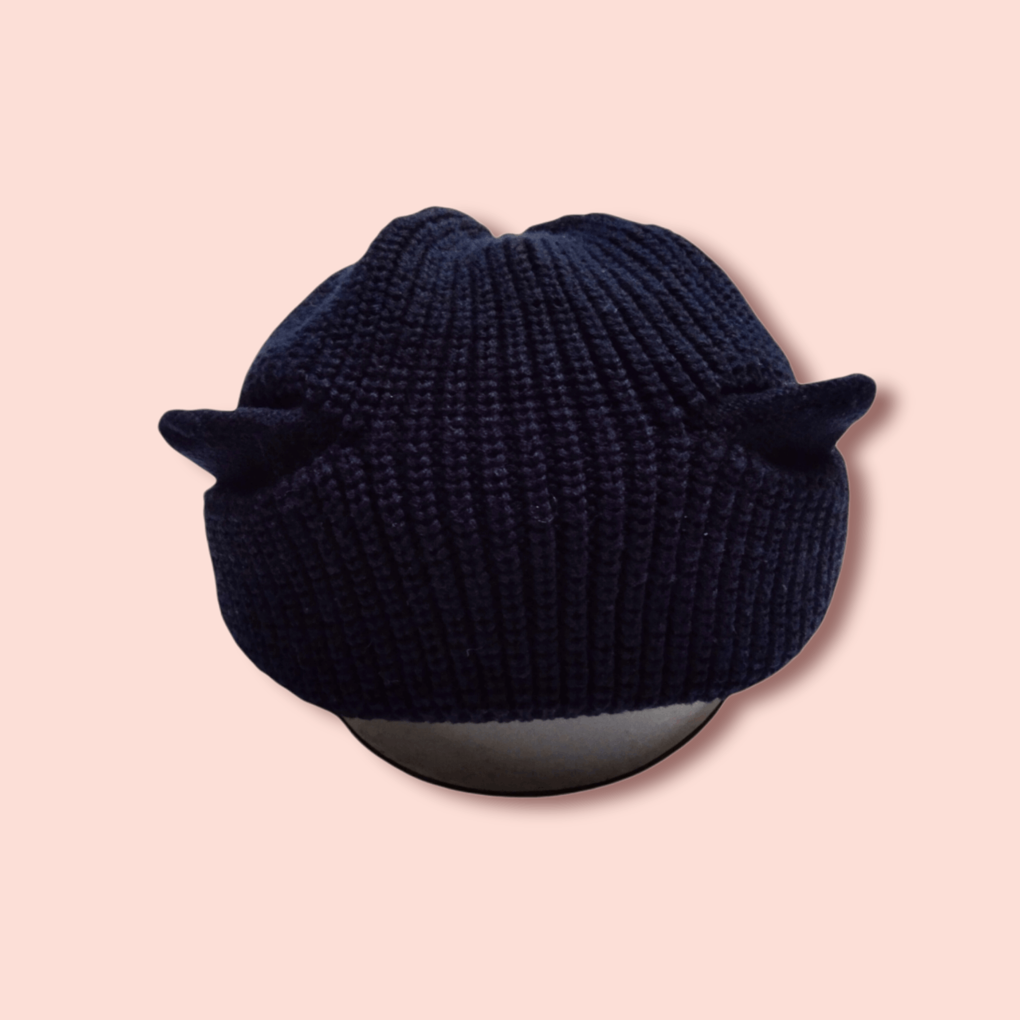 Homespun Knitwear × Japanese Brand VINTAGE CAT EARS KNITTED BERET Size ONE SIZE - 9 Thumbnail