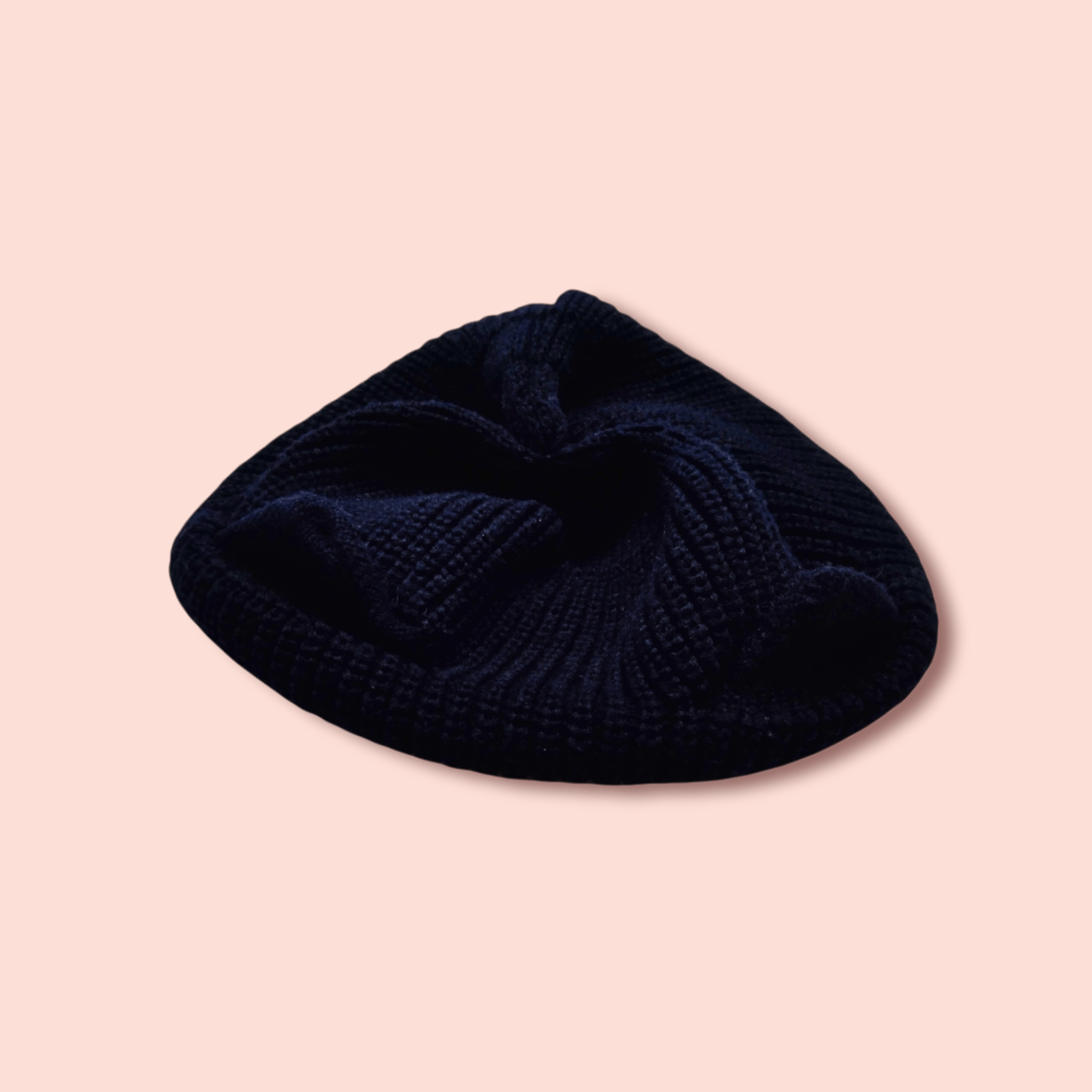 Homespun Knitwear × Japanese Brand VINTAGE CAT EARS KNITTED BERET Size ONE SIZE - 11 Thumbnail