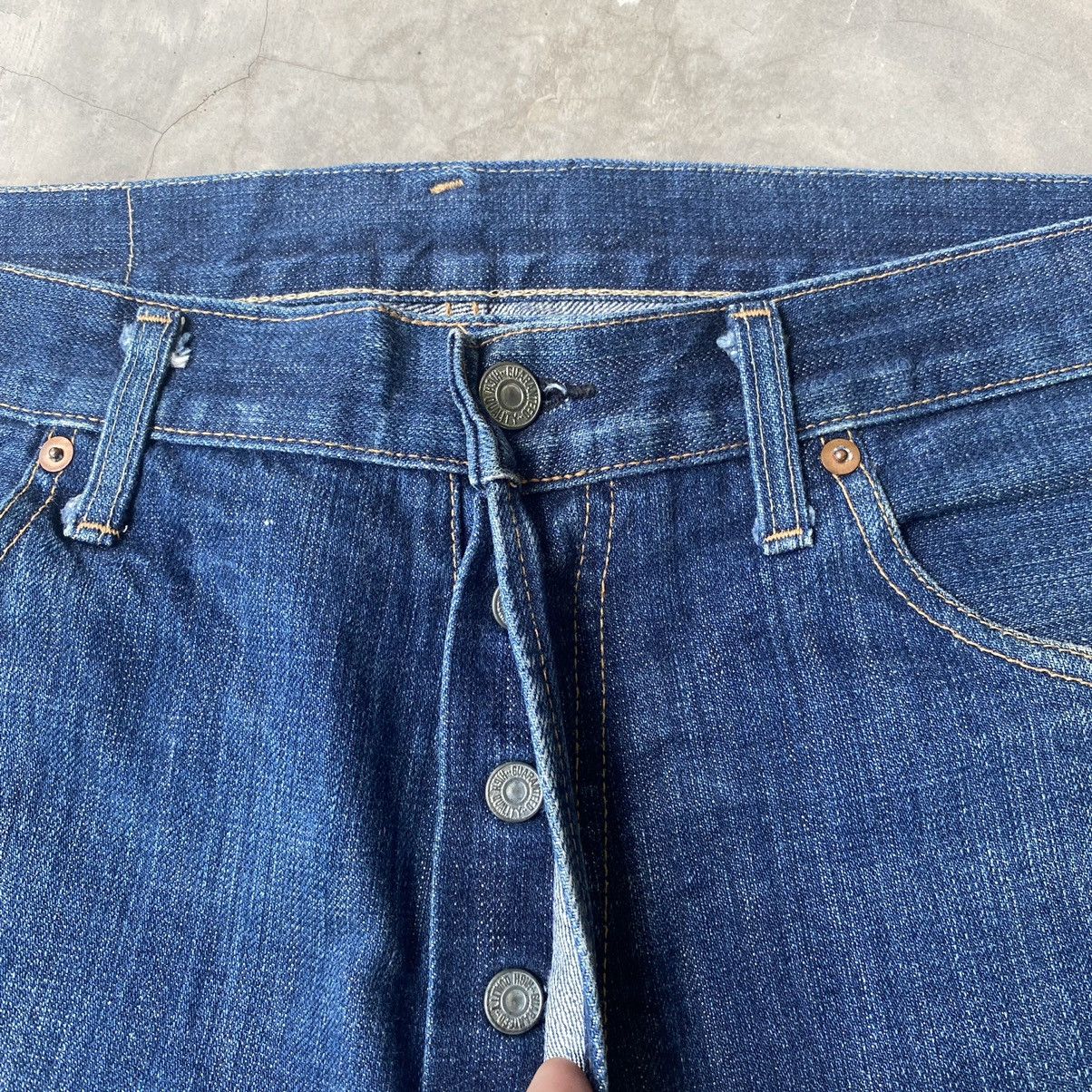 Japanese Brand × Vintage Vintage Japanese selvedge denim baggy jeans Size US 34 / EU 50 - 5 Thumbnail