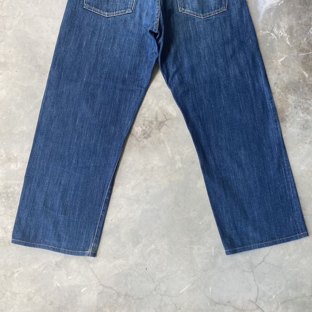Japanese Brand × Vintage Vintage Japanese selvedge denim baggy jeans Size US 34 / EU 50 - 11 Thumbnail