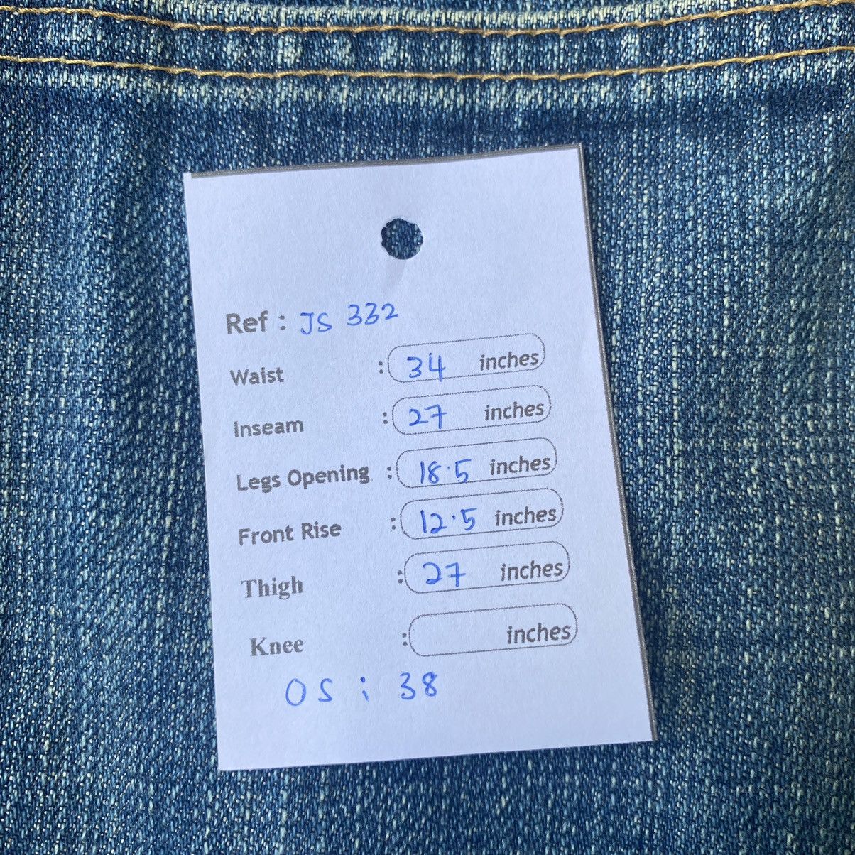 Japanese Brand × Vintage Vintage Japanese selvedge denim baggy jeans Size US 34 / EU 50 - 14 Thumbnail