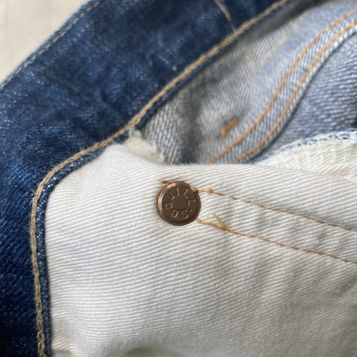 Japanese Brand × Vintage Vintage Japanese selvedge denim baggy jeans Size US 34 / EU 50 - 9 Thumbnail