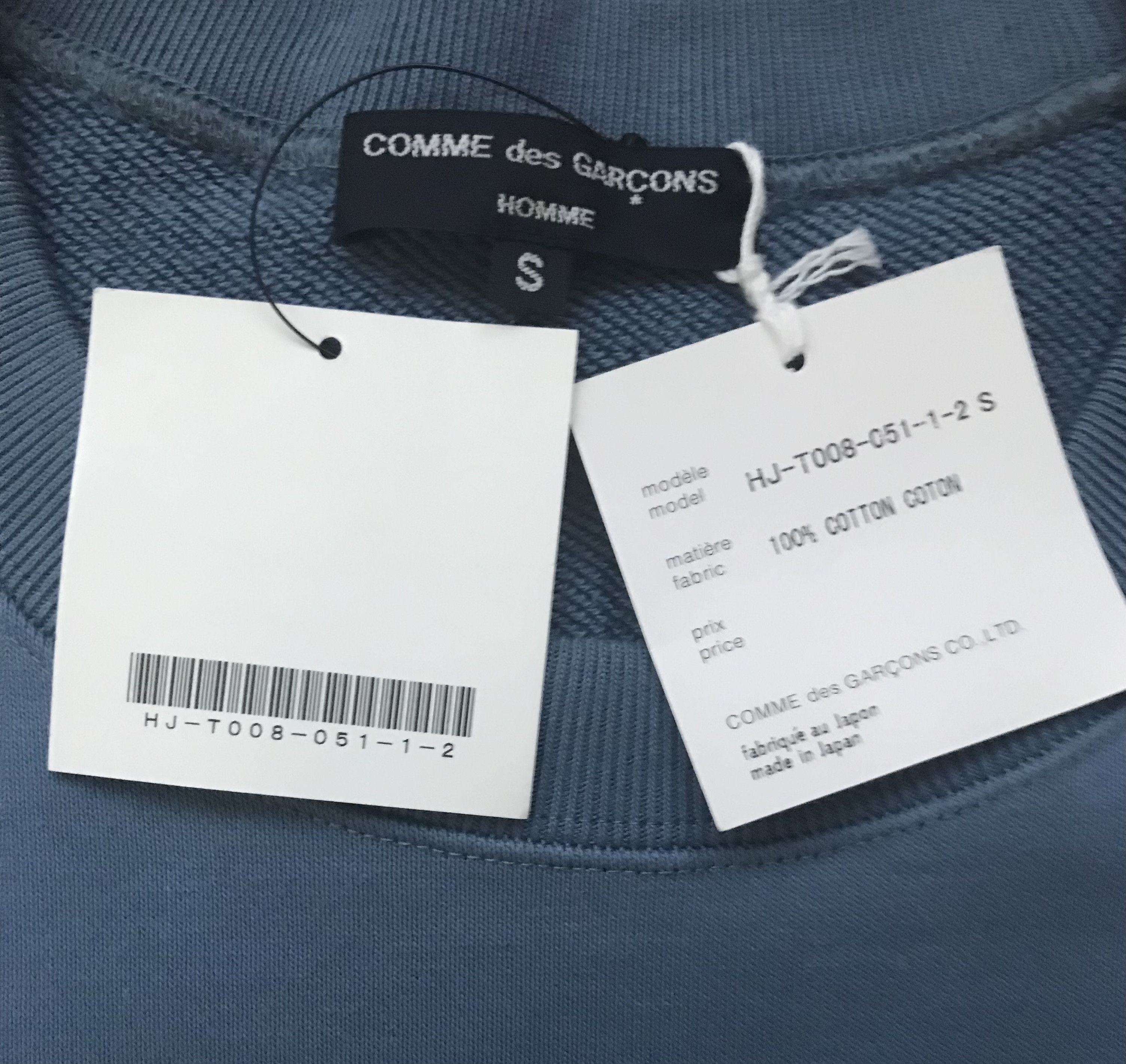 Comme des Garcons Comme des garçons sweatshirt Size US S / EU 44-46 / 1 - 3 Thumbnail