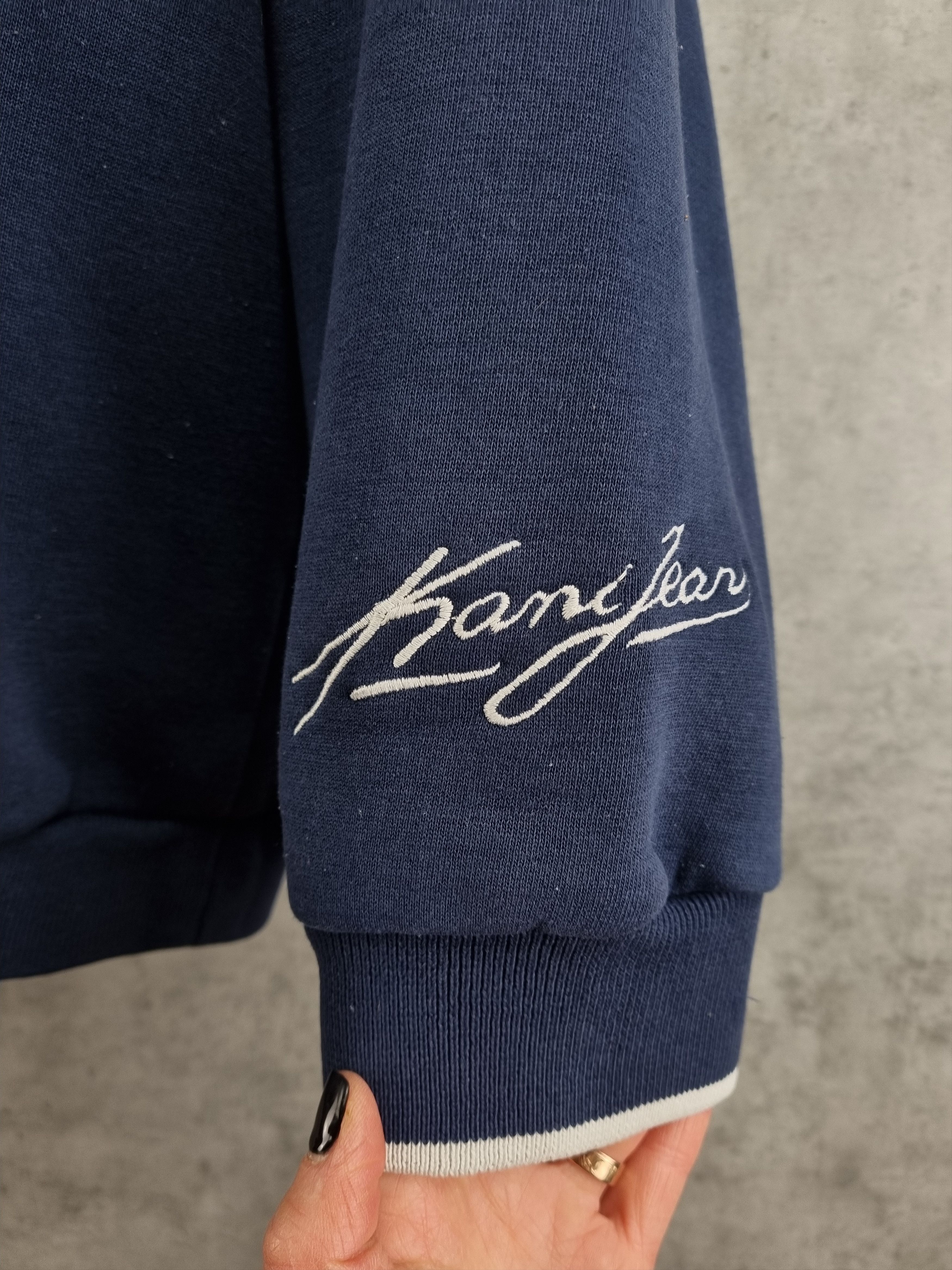 Karl Kani × Vintage Vintage Kani Jeans Spellout Big Logo Faded Hoodie Size US XXL / EU 58 / 5 - 7 Thumbnail