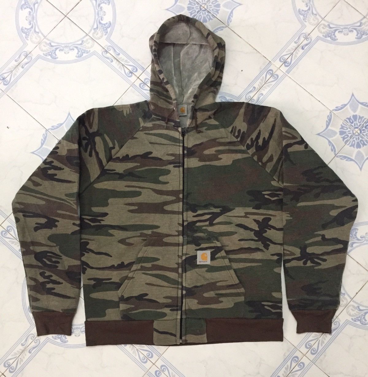 Carhartt Camo Hoodie Grailed