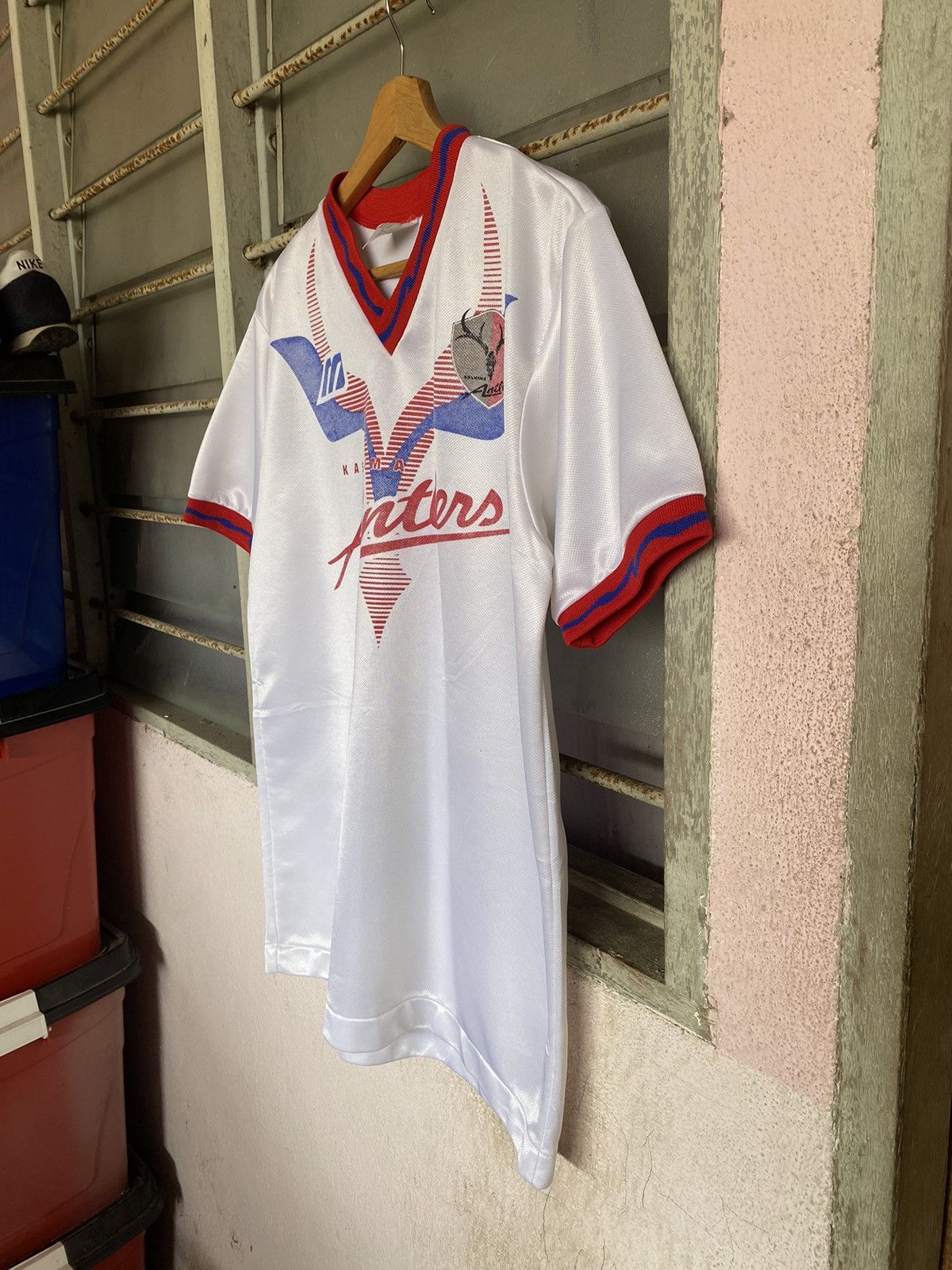 Mizuno Vintage Mizuno Kashima Antlerr J League Away Jersey 1994-95 Size US L / EU 52-54 / 3 - 3 Thumbnail