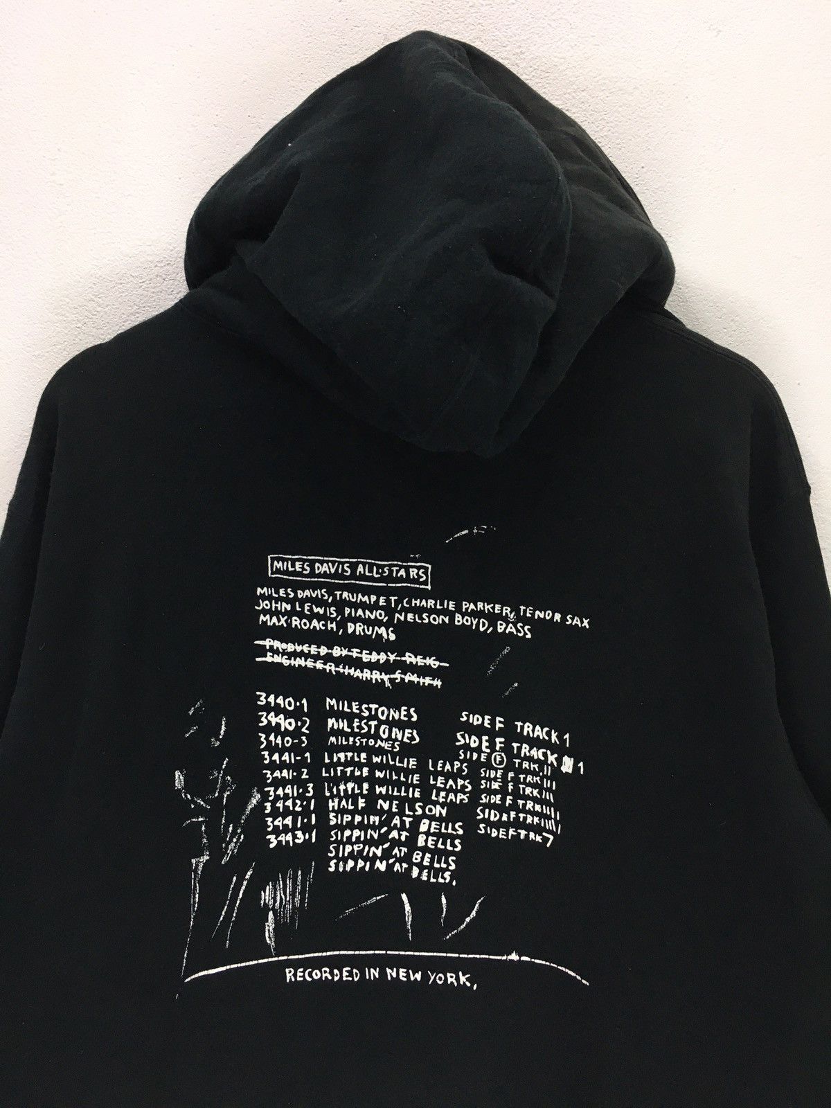 Jean-Michel Basquiat Jean Michel Basquiat X Miles Davis Tour Hoddie Size US L / EU 52-54 / 3 - 5 Thumbnail