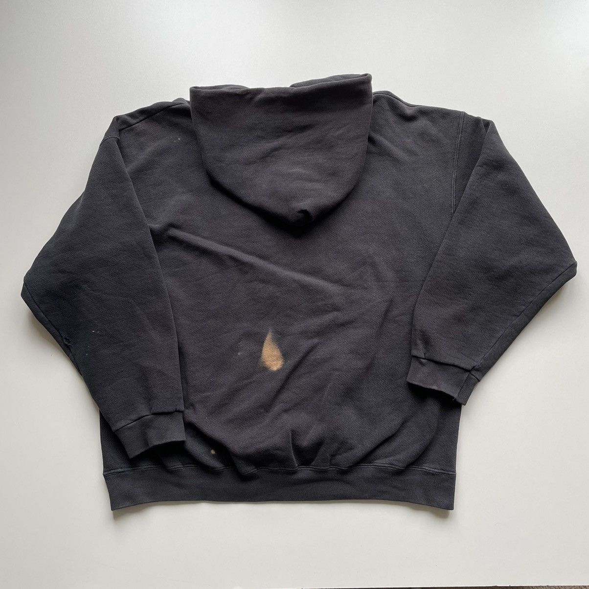 Hook-Ups × Vintage Vintage 90s Zero Skateboards Hoodie faded black made in USA Size US XL / EU 56 / 4 - 3 Thumbnail