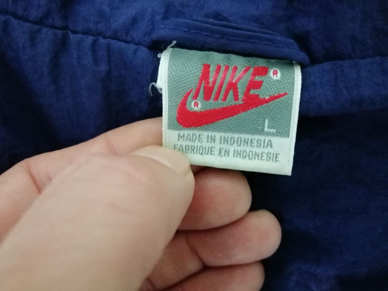 Nike Vintage 80s Nike Jacket Size US L / EU 52-54 / 3 - 3 Thumbnail