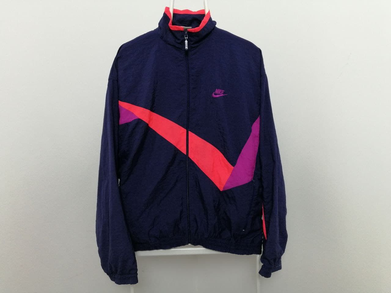 Nike Vintage 80s Nike Jacket Size US L / EU 52-54 / 3 - 1 Thumbnail