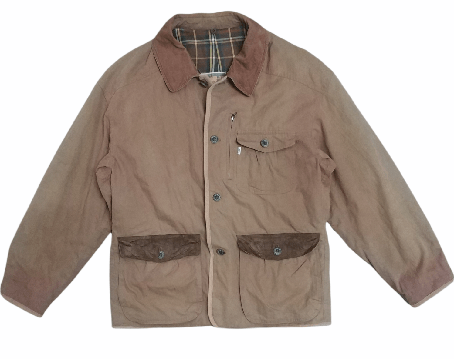 Japanese Brand 🔥Sun Faded Peyton Place For Men Chore Jacket Size US L / EU 52-54 / 3 - 2 Thumbnail