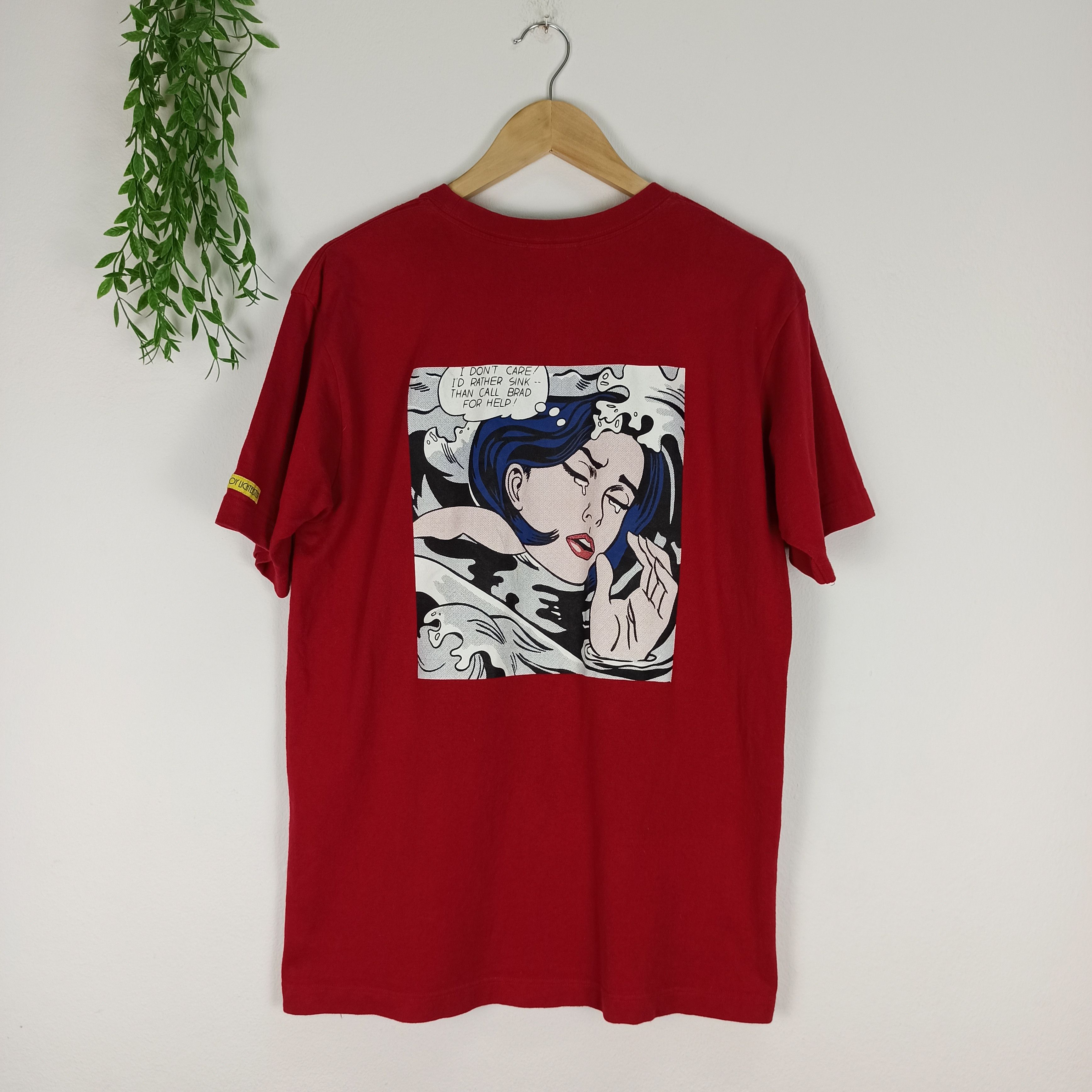 Art Comes First Roy Lichtenstein Limited Rare Graphic T-Shirt By Uniqlo Size US L / EU 52-54 / 3 - 1 Thumbnail