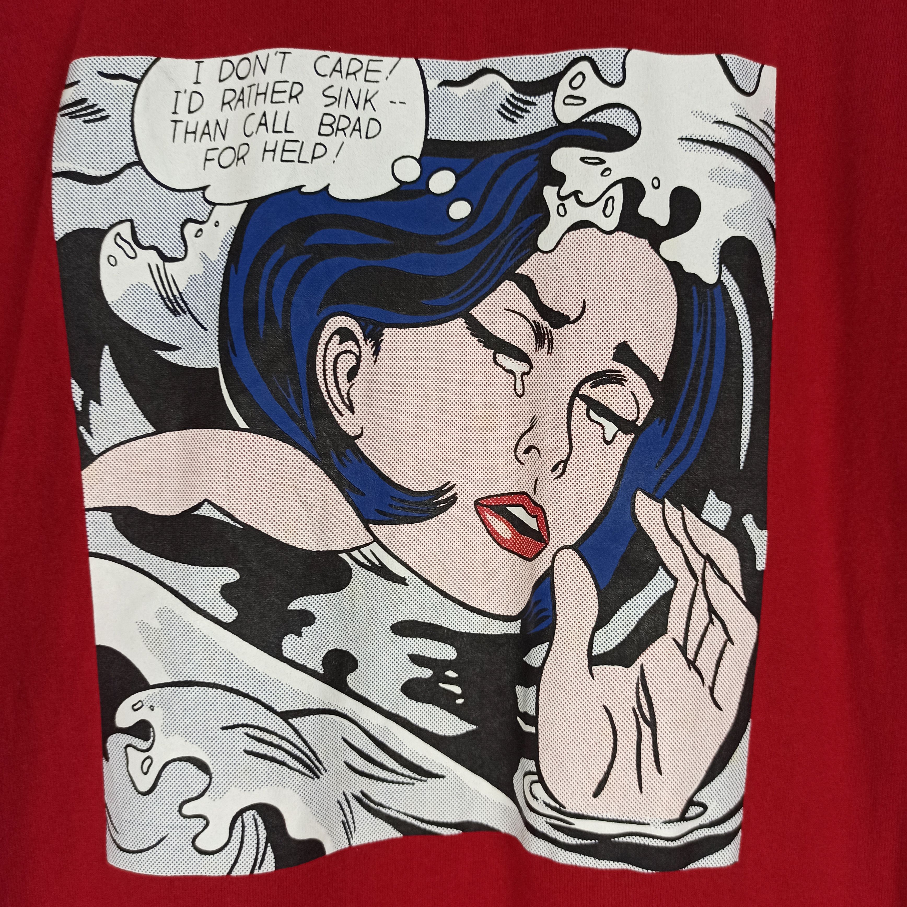 Art Comes First Roy Lichtenstein Limited Rare Graphic T-Shirt By Uniqlo Size US L / EU 52-54 / 3 - 2 Thumbnail