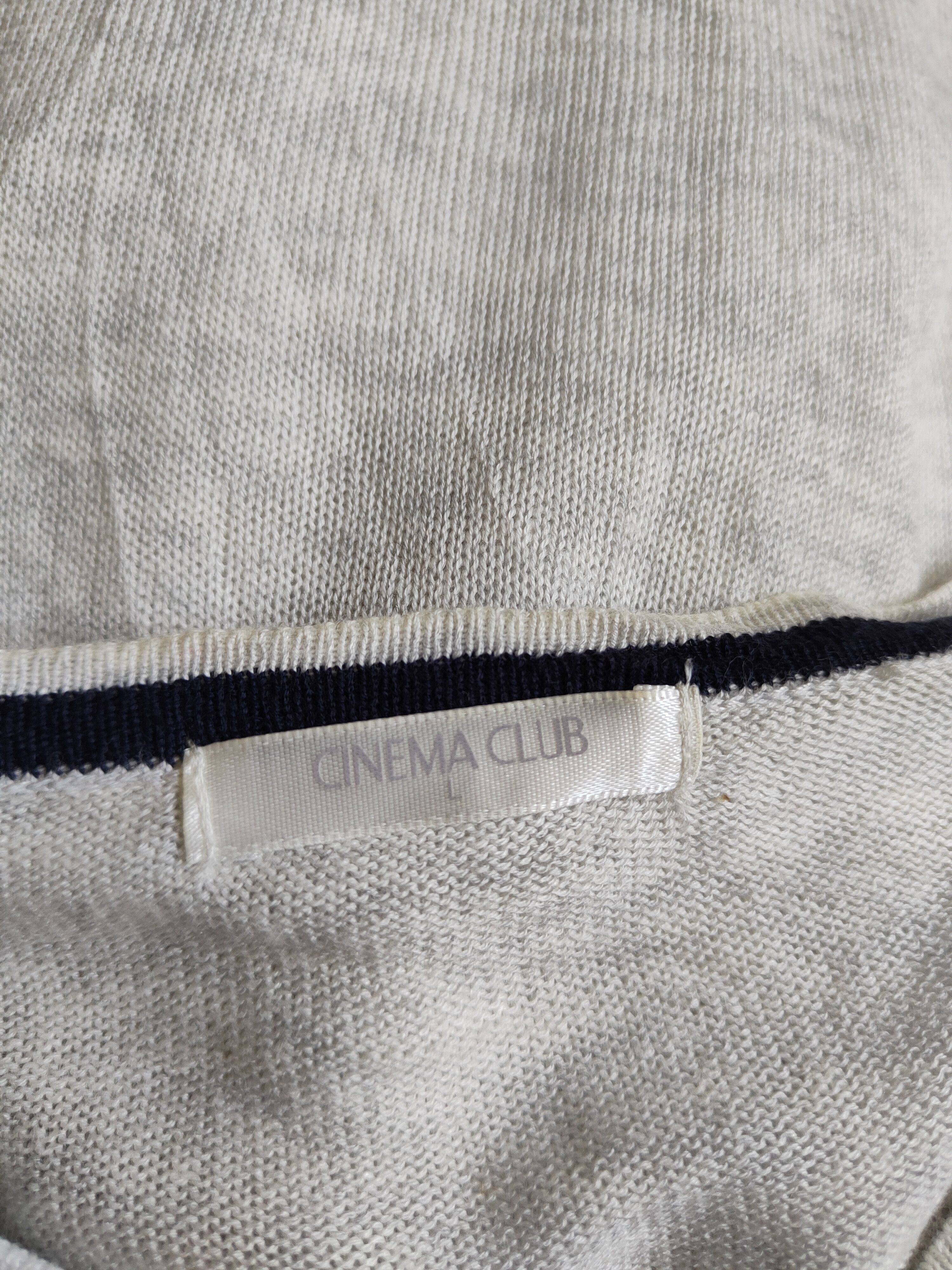 Japanese Brand Cinema Club Gray Cardigan thin knitwear japan #S931 Size M / US 6-8 / IT 42-44 - 13 Thumbnail