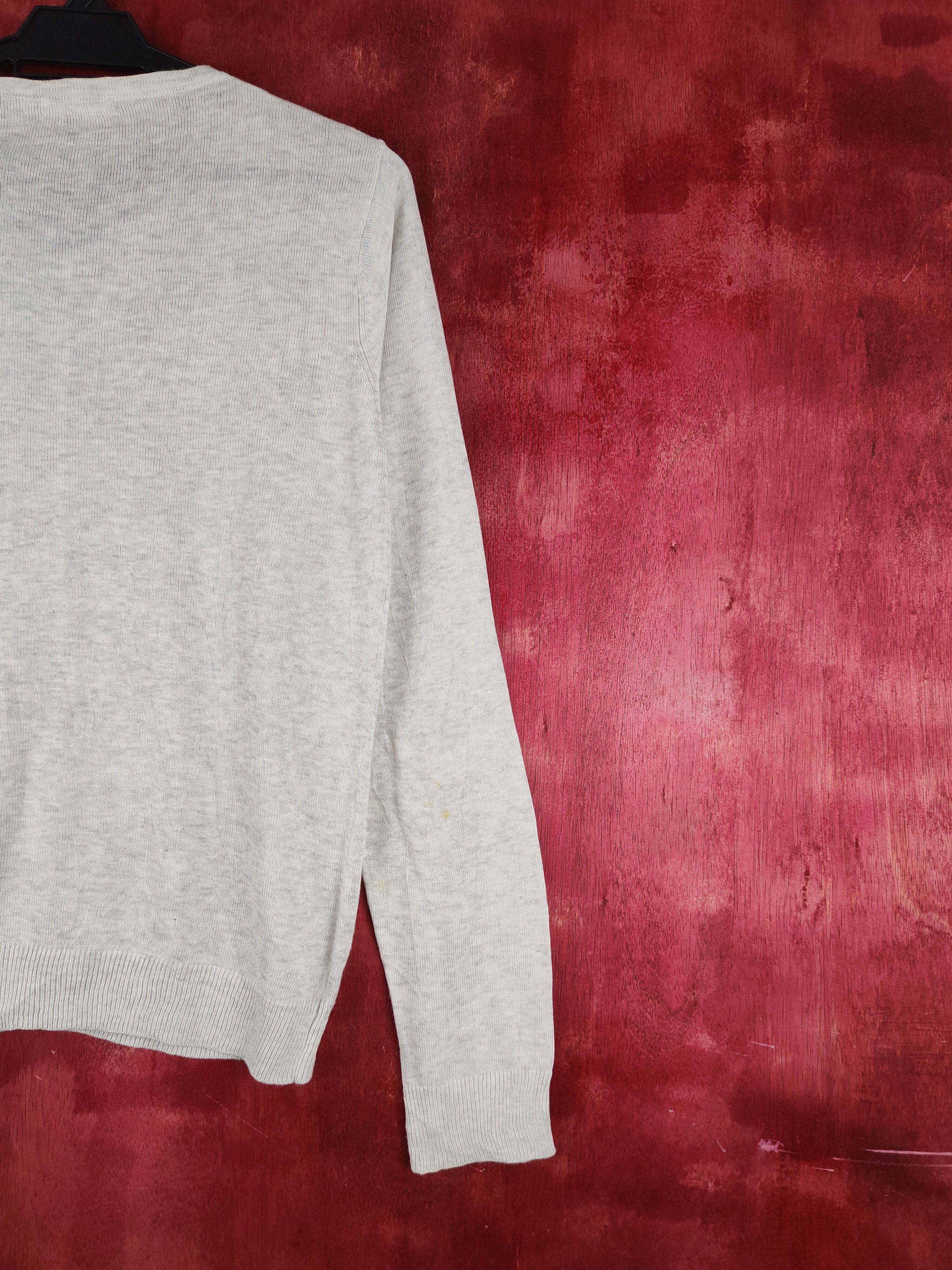 Japanese Brand Cinema Club Gray Cardigan thin knitwear japan #S931 Size M / US 6-8 / IT 42-44 - 11 Thumbnail
