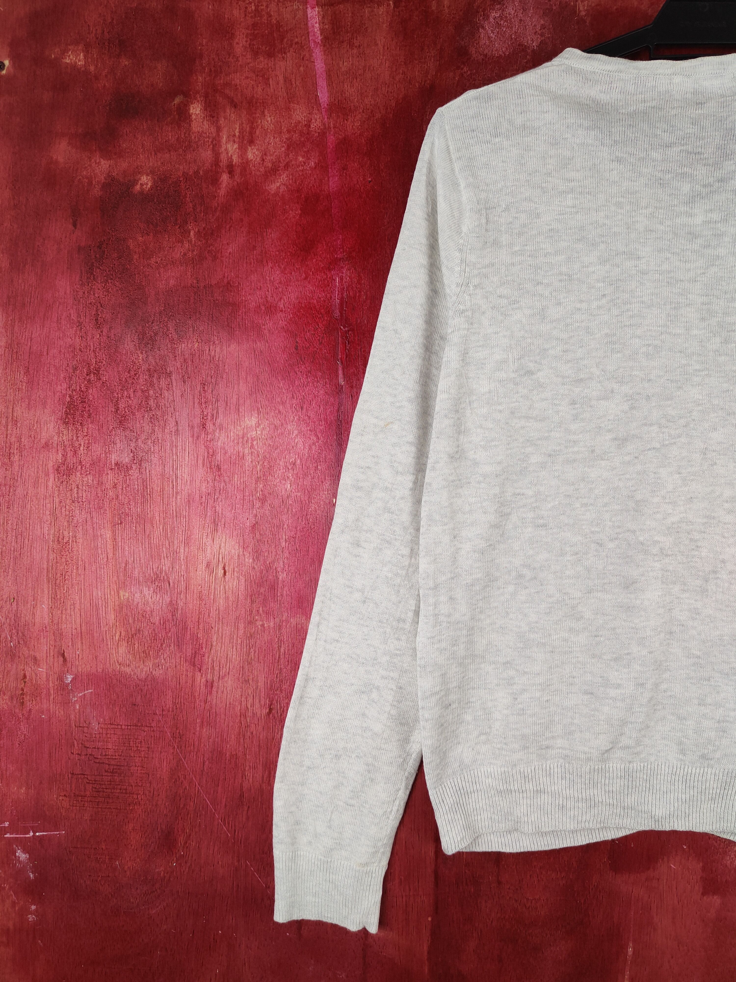 Japanese Brand Cinema Club Gray Cardigan thin knitwear japan #S931 Size M / US 6-8 / IT 42-44 - 10 Thumbnail