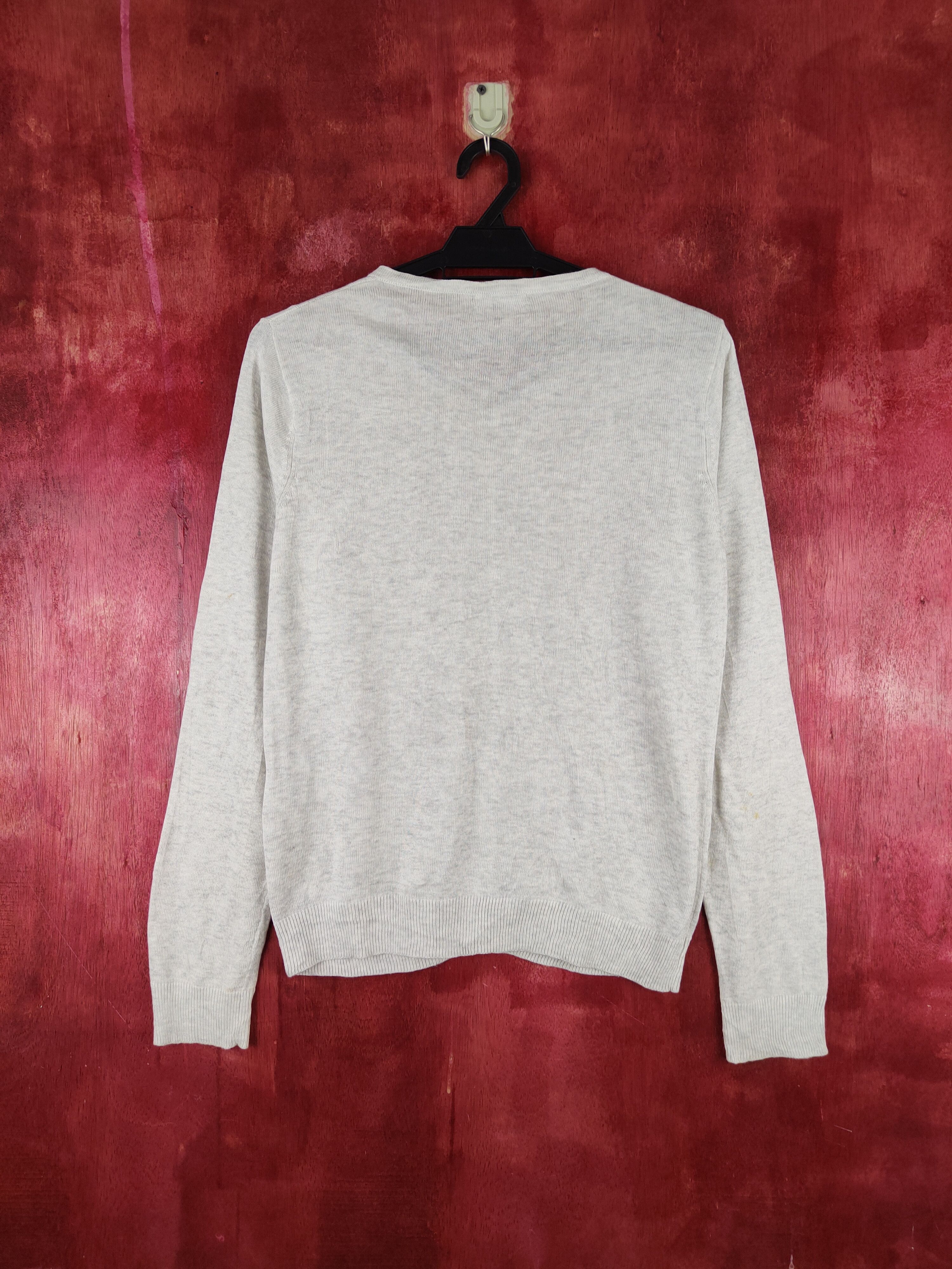 Japanese Brand Cinema Club Gray Cardigan thin knitwear japan #S931 Size M / US 6-8 / IT 42-44 - 8 Thumbnail