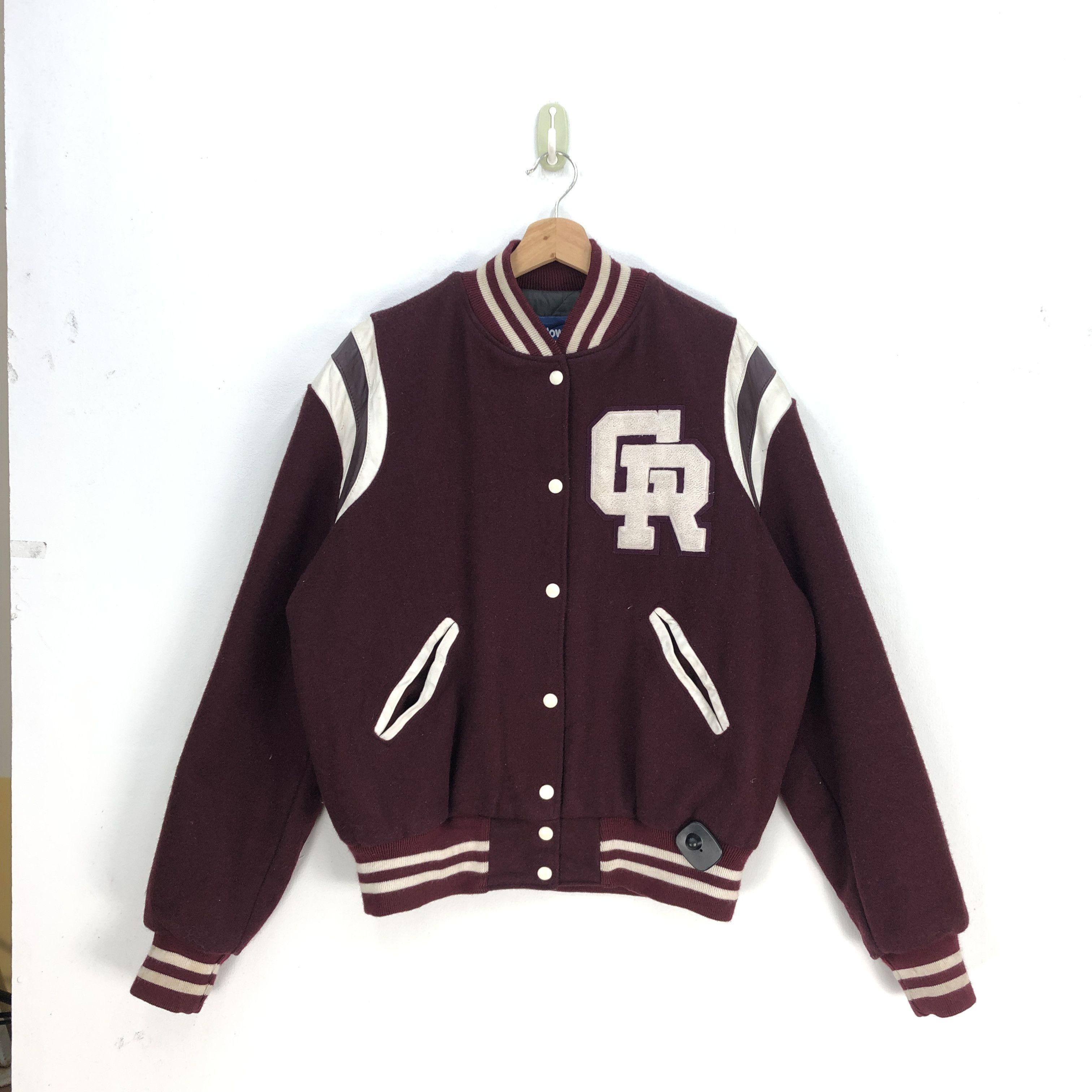 Japanese Brand × Vintage Vintage Gabriel Richard Varsity Jacket Holloway Wool Jacket Size US M / EU 48-50 / 2 - 1 Thumbnail