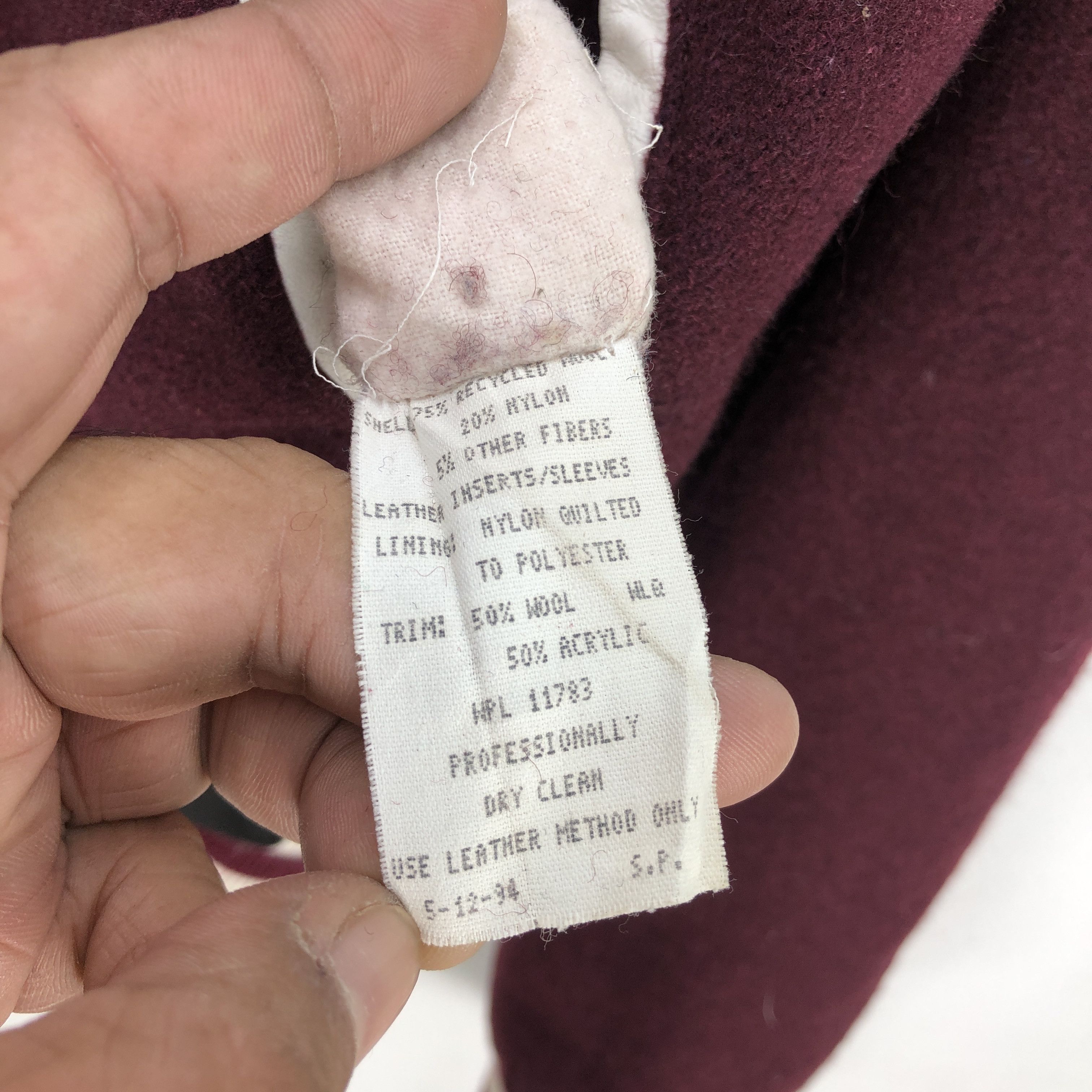 Japanese Brand × Vintage Vintage Gabriel Richard Varsity Jacket Holloway Wool Jacket Size US M / EU 48-50 / 2 - 15 Thumbnail