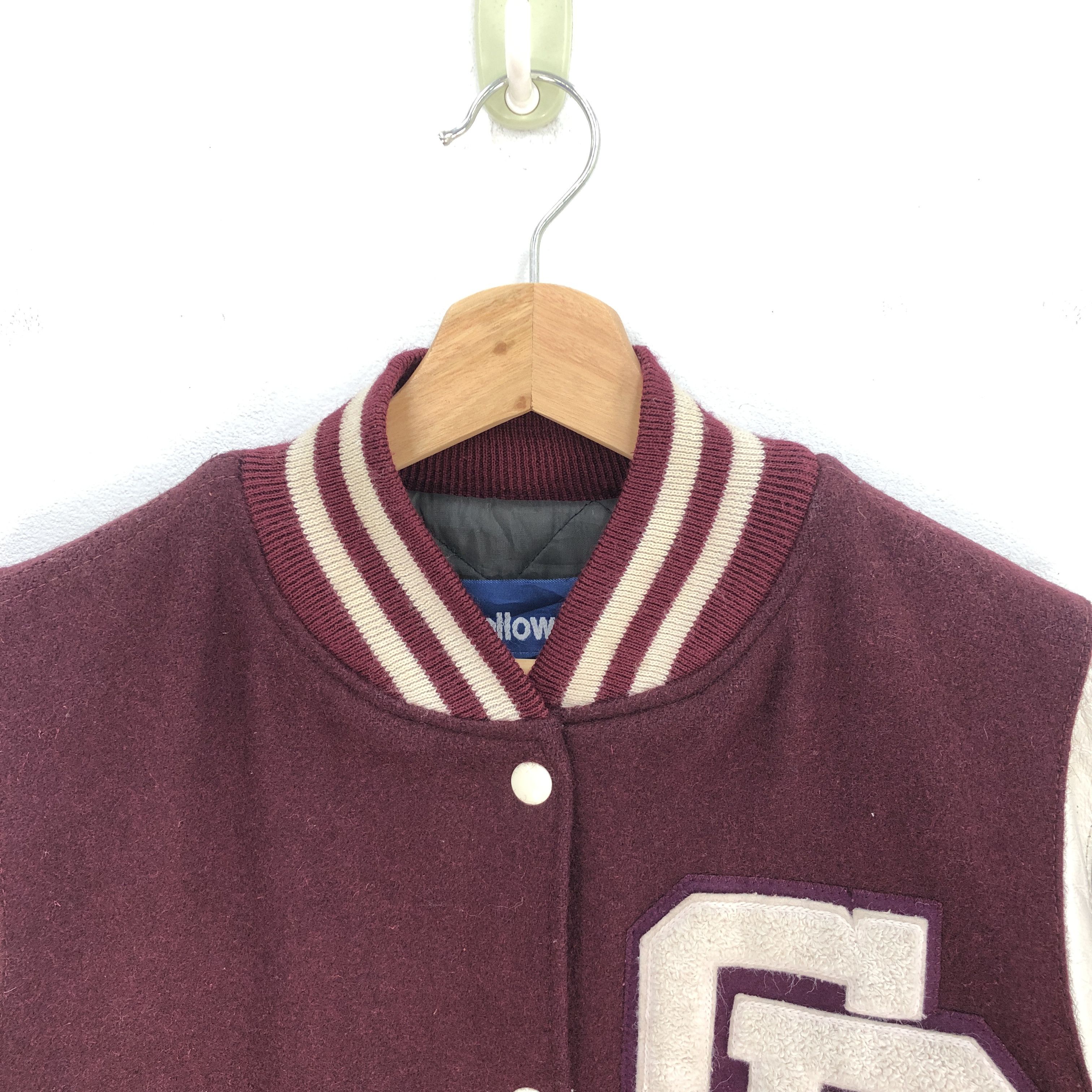 Japanese Brand × Vintage Vintage Gabriel Richard Varsity Jacket Holloway Wool Jacket Size US M / EU 48-50 / 2 - 3 Thumbnail