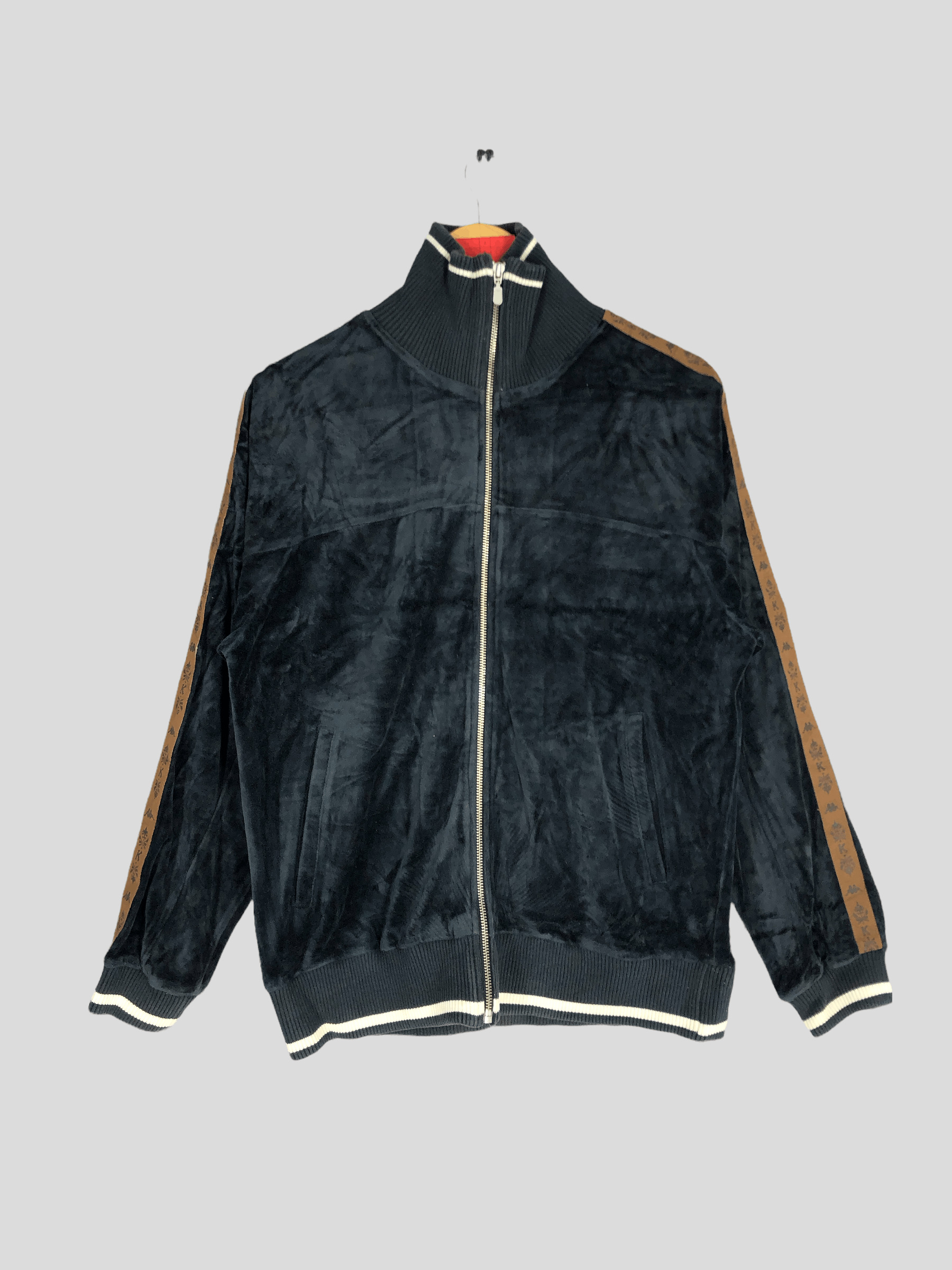 Vintage Kappa Fleece Jacket Zipper Jacket