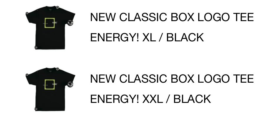Frank Ocean New box Classic Logo Tee Energy! | Grailed