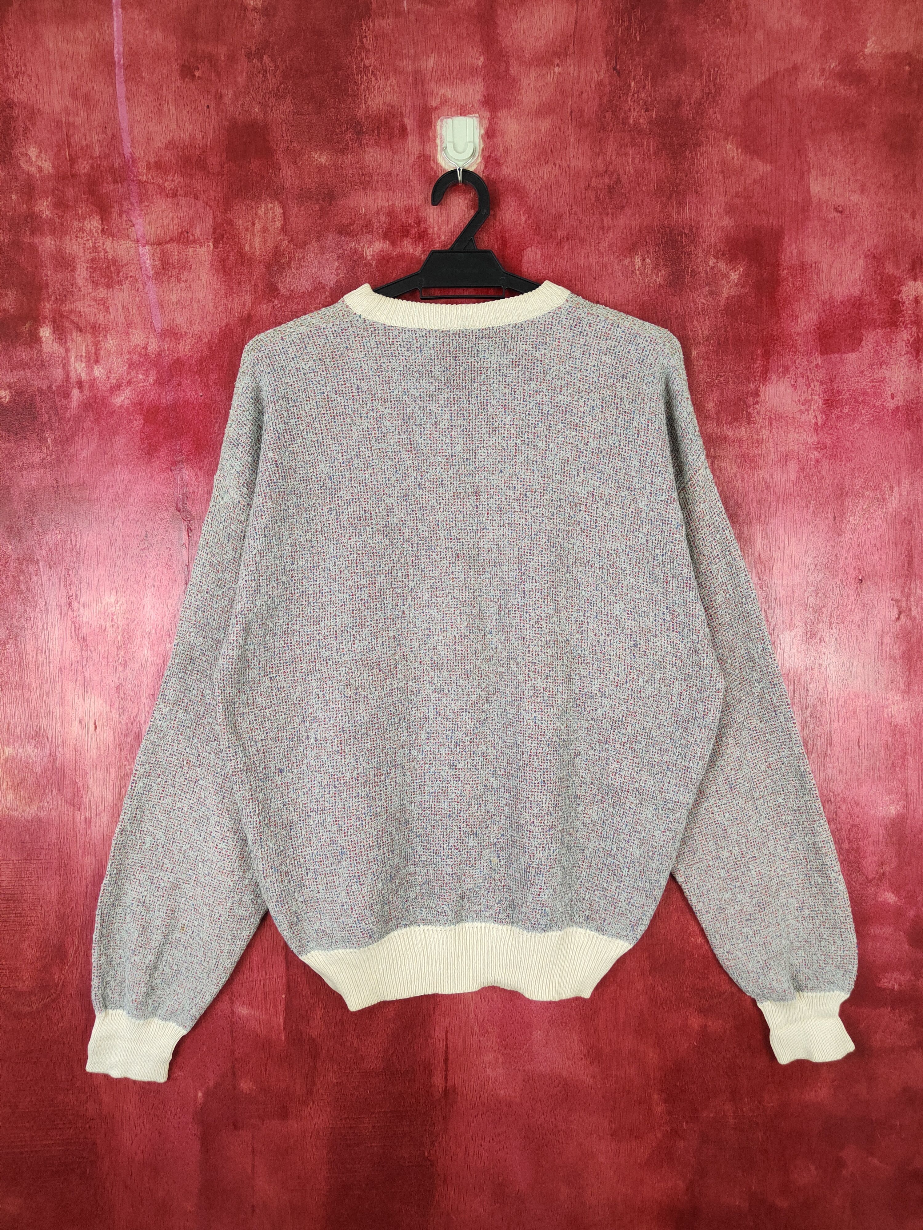 Japanese Brand Japan art style Gray Knitwear sweatshirt #5278 Size M / US 6-8 / IT 42-44 - 5 Thumbnail