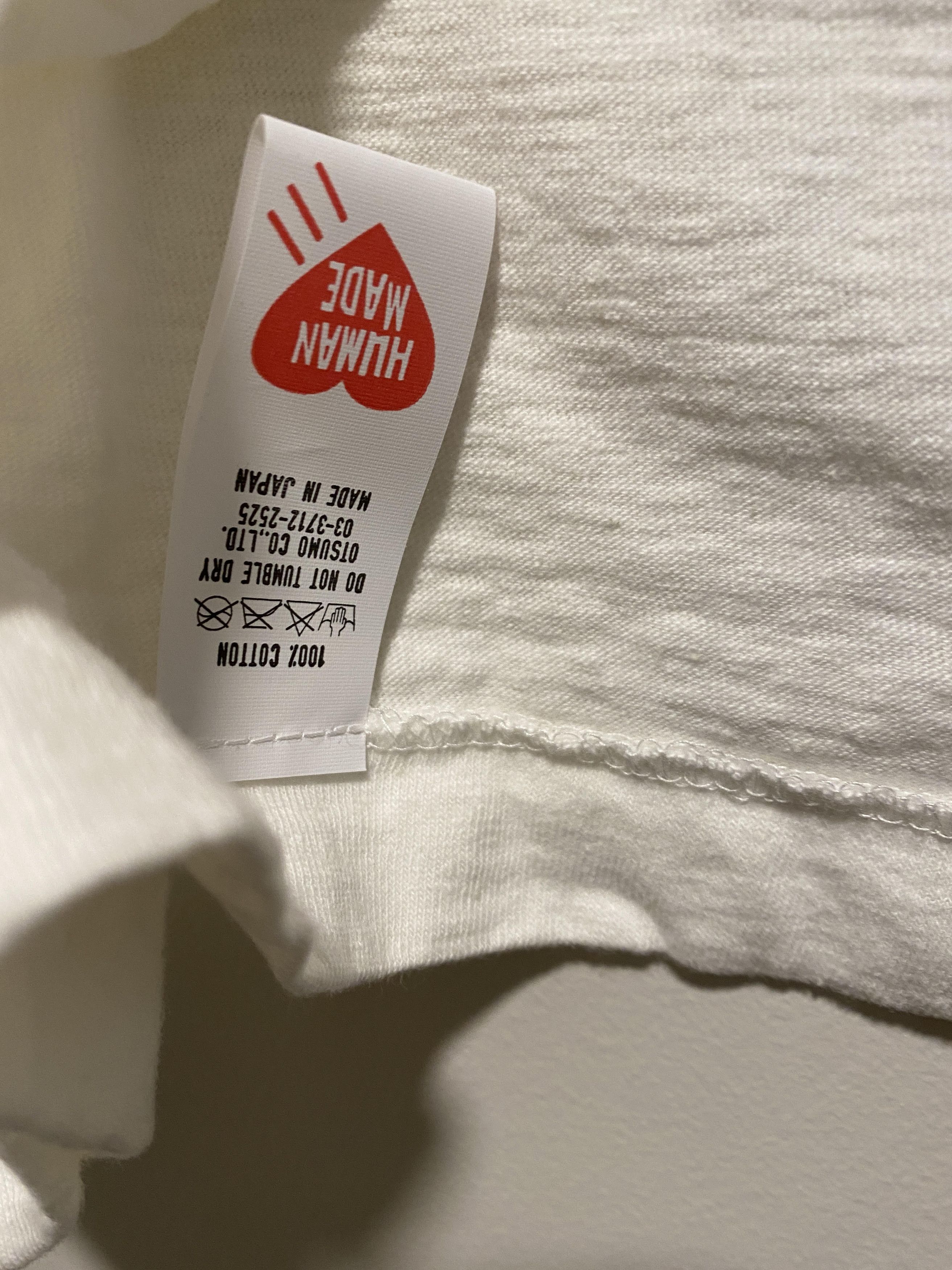 Girls Don't Cry × Human Made Human Made × Girls Dont Cry white t-shirt #2 "vick" Size US L / EU 52-54 / 3 - 6 Thumbnail