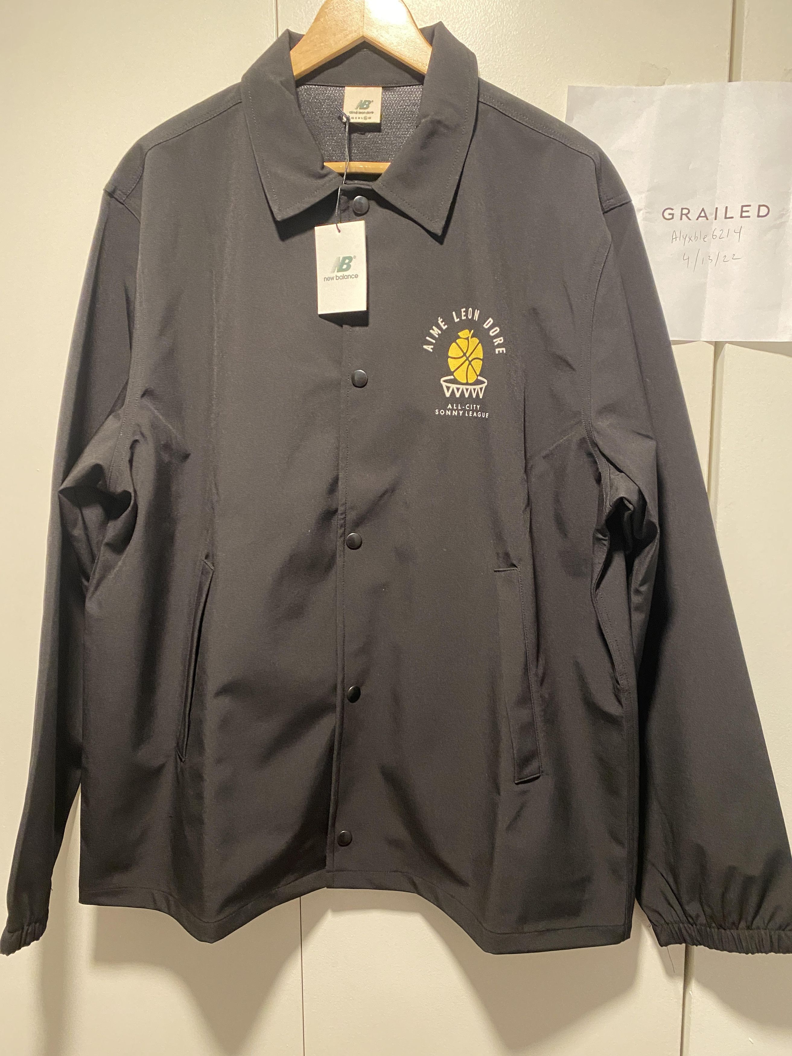 Aime Leon Dore × New Balance ALD / New Balance SONNY League Coaches Jacket masaryk Size US L / EU 52-54 / 3 - 1 Thumbnail