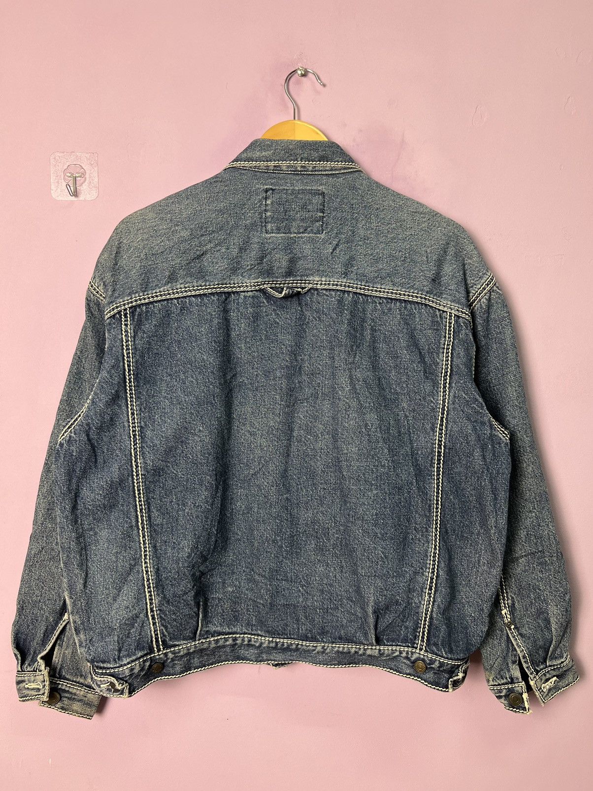 Japanese Brand 🔥Bobson MM-8 Denim Trucker Size US M / EU 48-50 / 2 - 2 Thumbnail