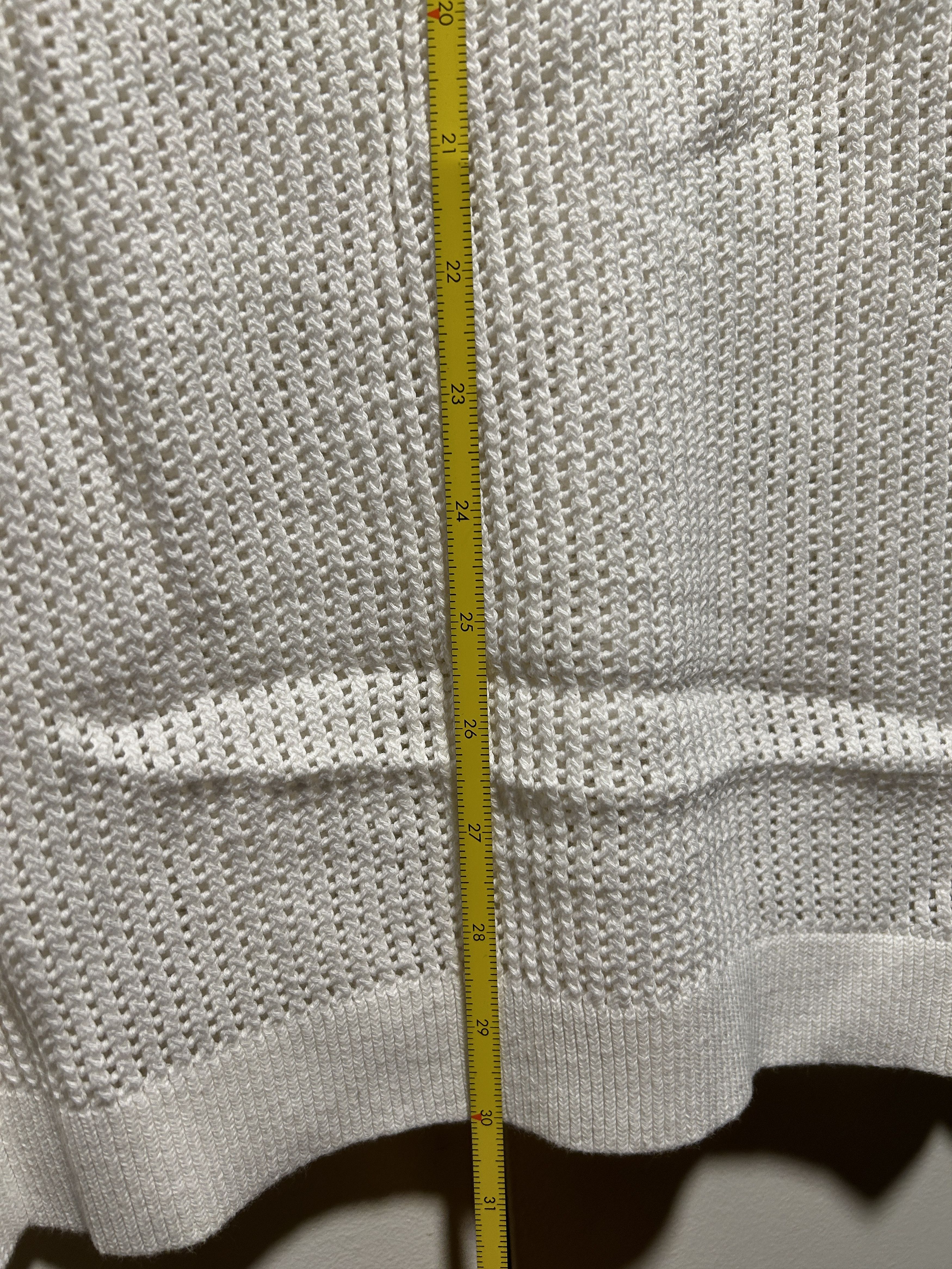 Aime Leon Dore Aime Leon Dore / ALD Mesh Knit Polo Coconut S/S 22 Size US XL / EU 56 / 4 - 8 Thumbnail