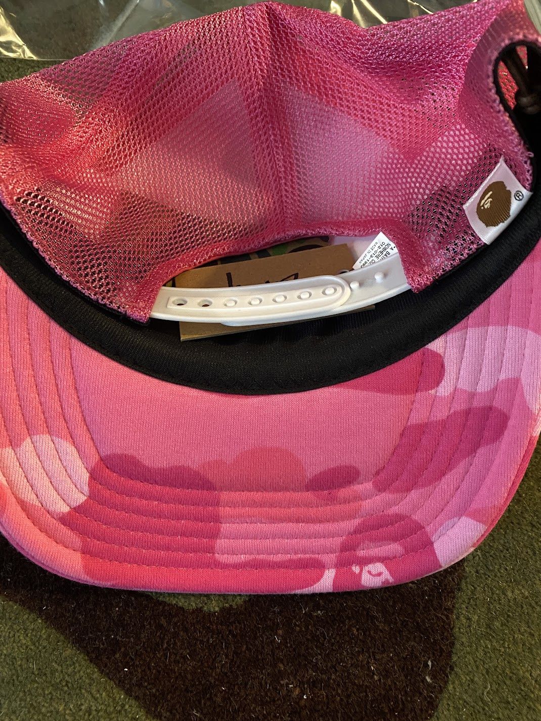 Bape × Stussy BAPE x STUSSY TRUCKER CAP (SS22) Size ONE SIZE - 3 Thumbnail