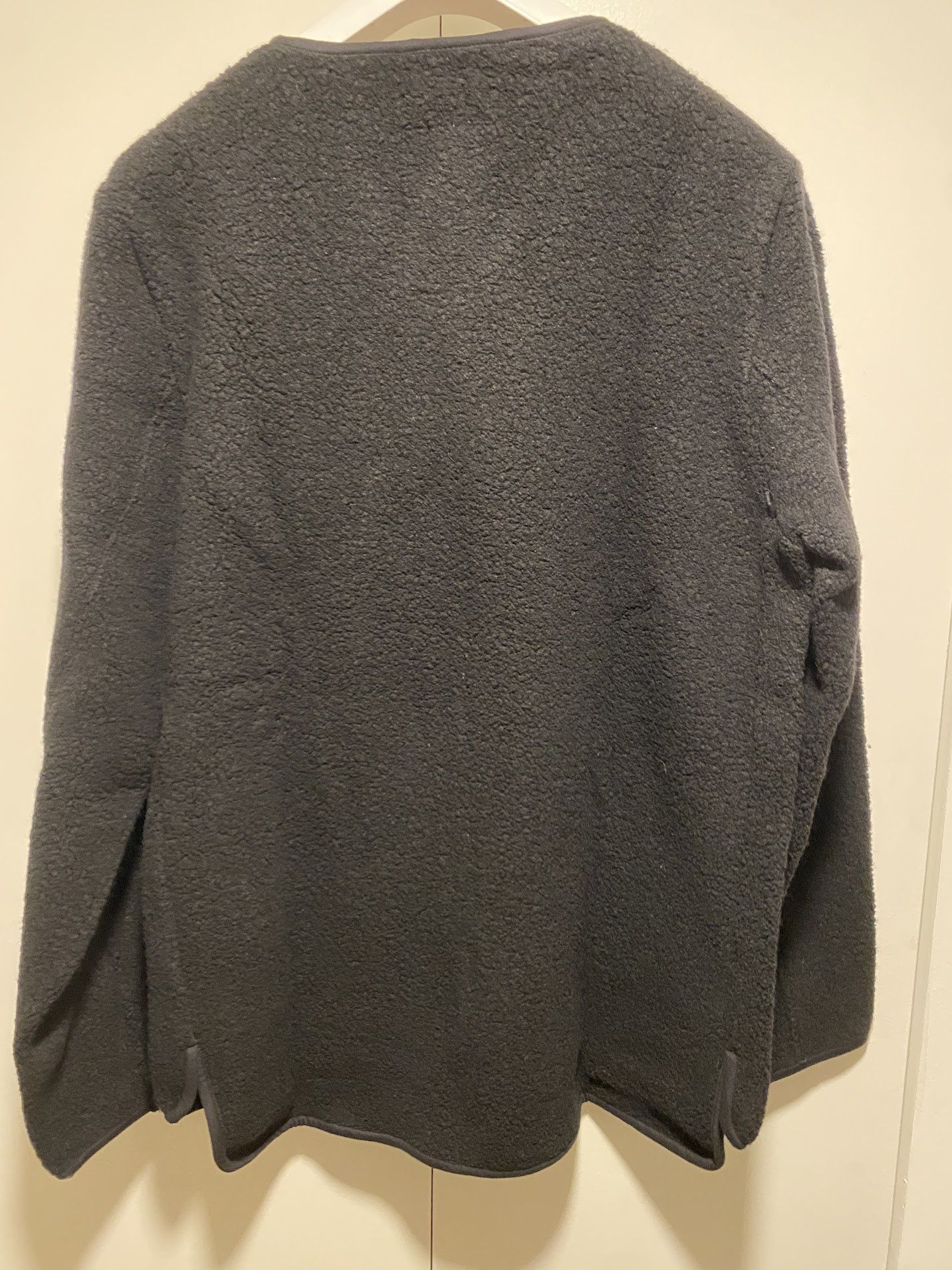Our Legacy × Stussy Our Legacy × Stussy LINER BLACK RECYCLED WOOL Fleece jacket Size US M / EU 48-50 / 2 - 5 Thumbnail