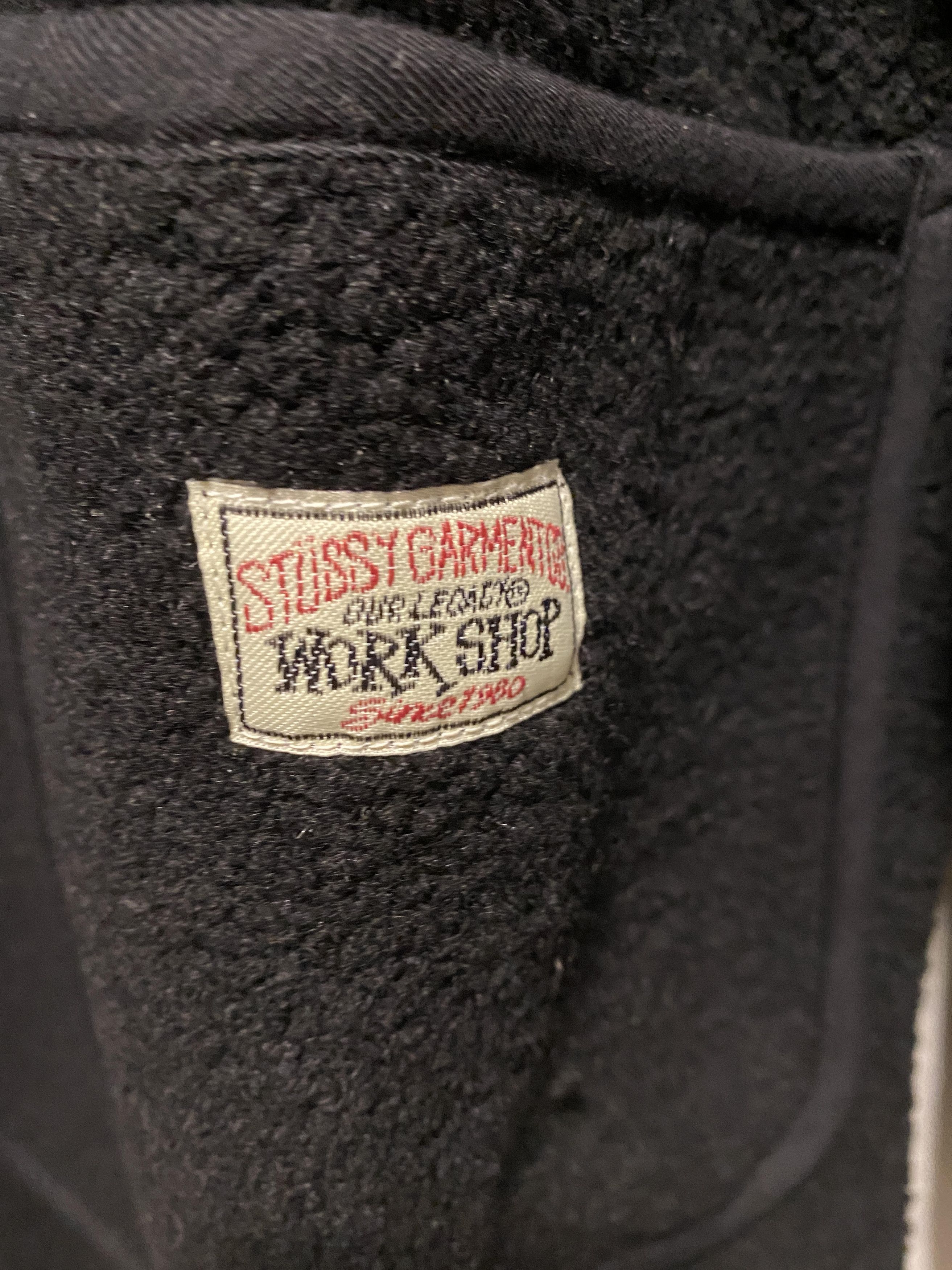Our Legacy × Stussy Our Legacy × Stussy LINER BLACK RECYCLED WOOL Fleece jacket Size US M / EU 48-50 / 2 - 7 Thumbnail