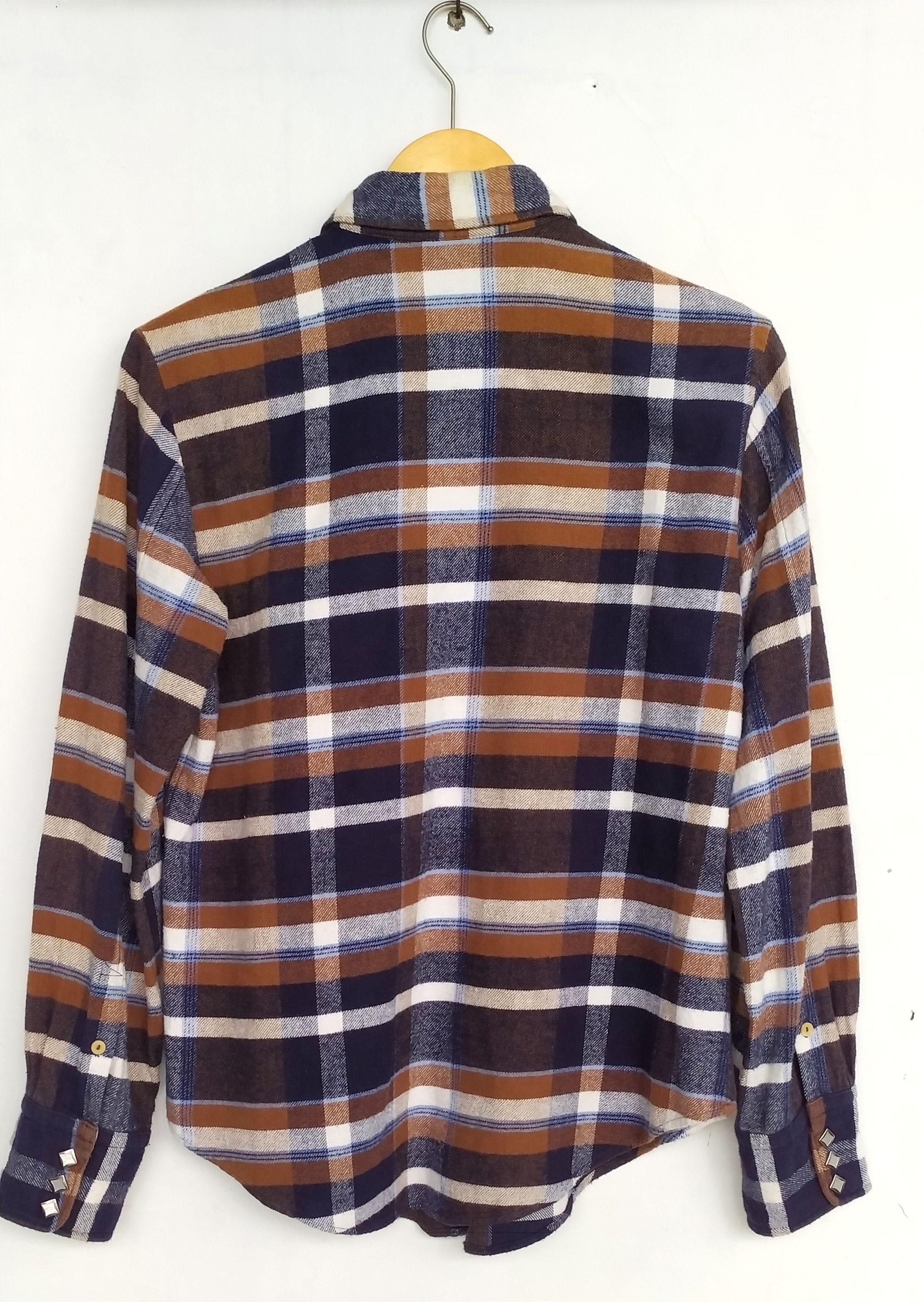 45rpm 45rpm western flannel shirt size 3 Size US M / EU 48-50 / 2 - 2 Thumbnail