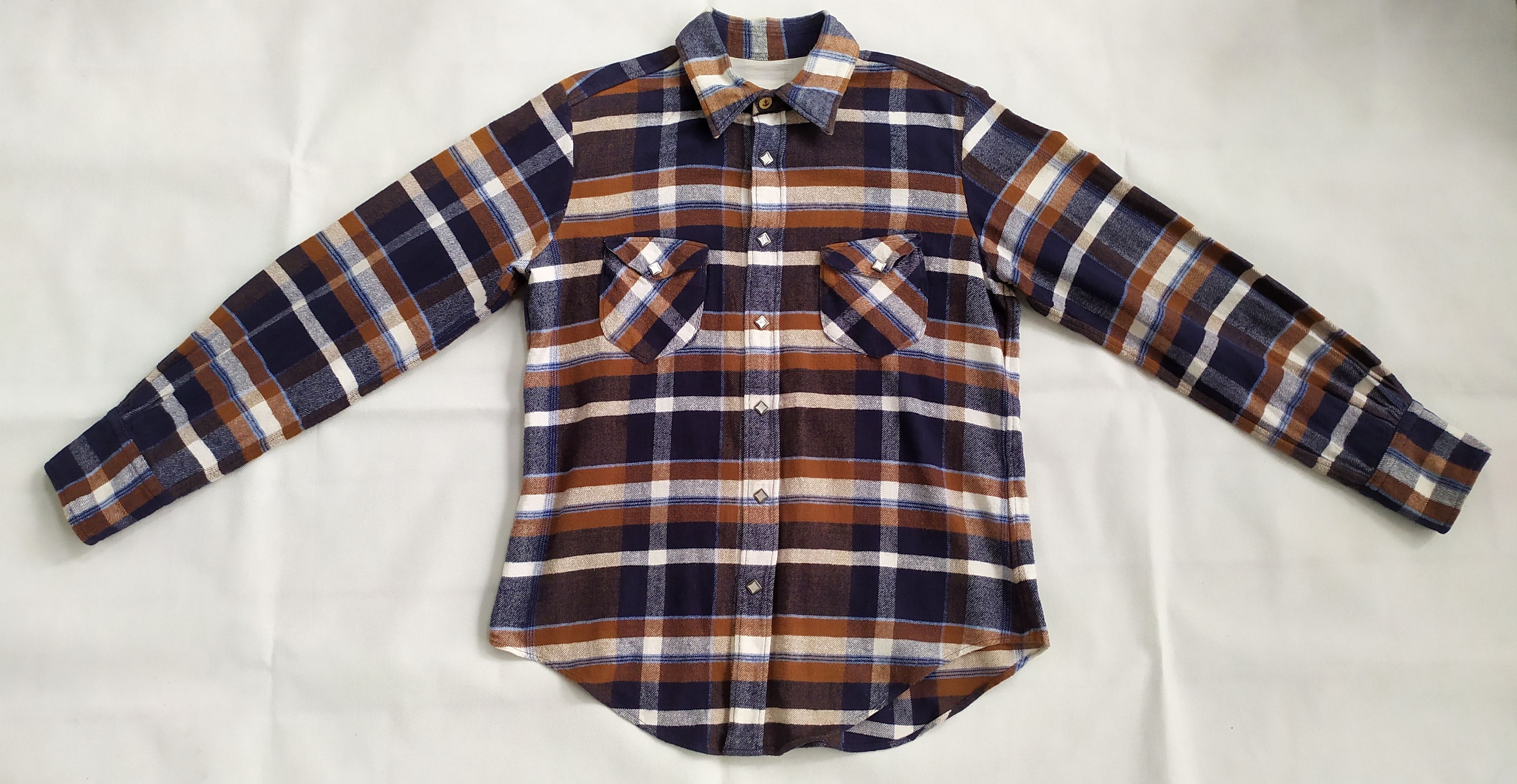 45rpm 45rpm western flannel shirt size 3 Size US M / EU 48-50 / 2 - 3 Thumbnail