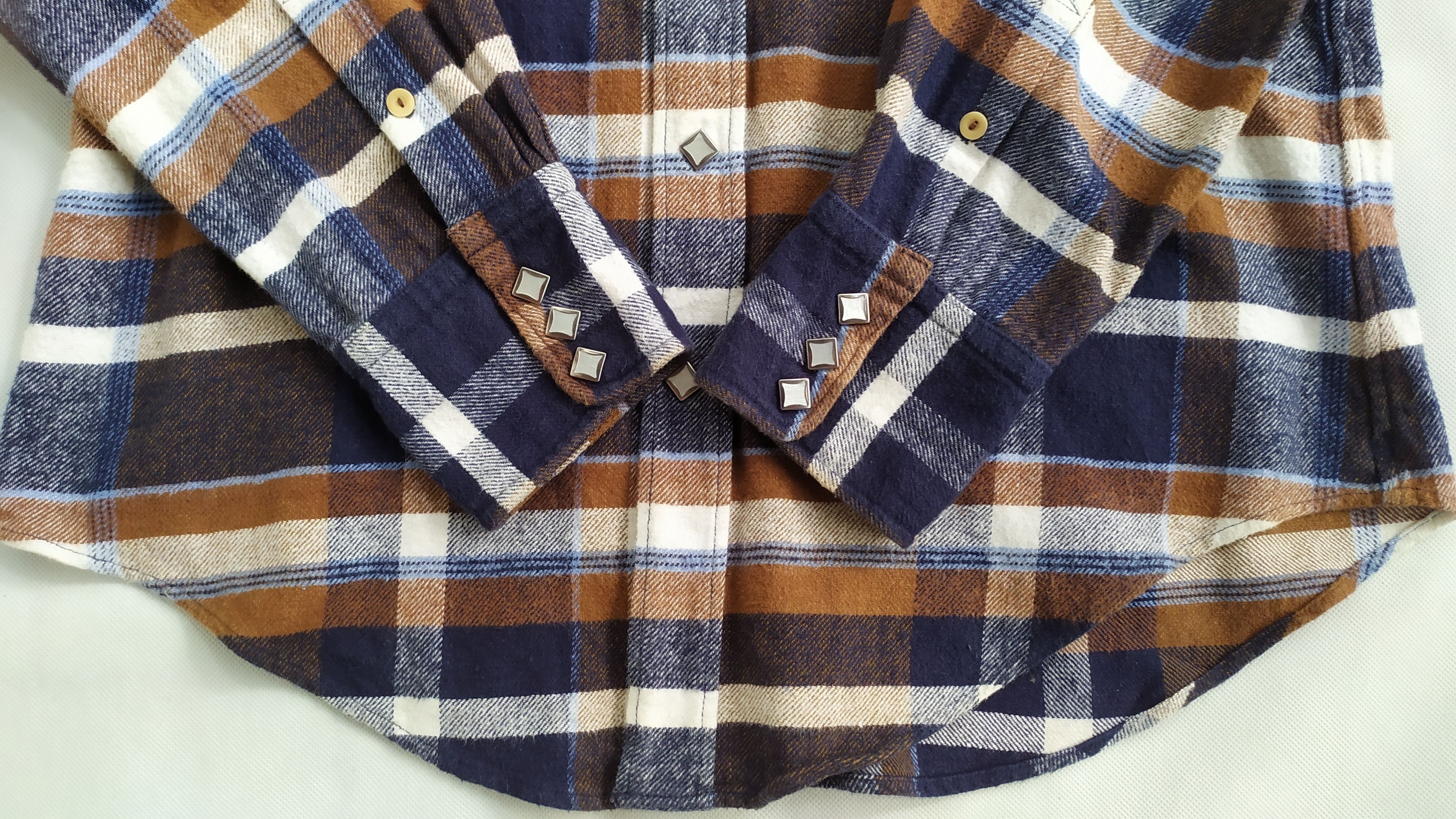 45rpm 45rpm western flannel shirt size 3 Size US M / EU 48-50 / 2 - 8 Thumbnail