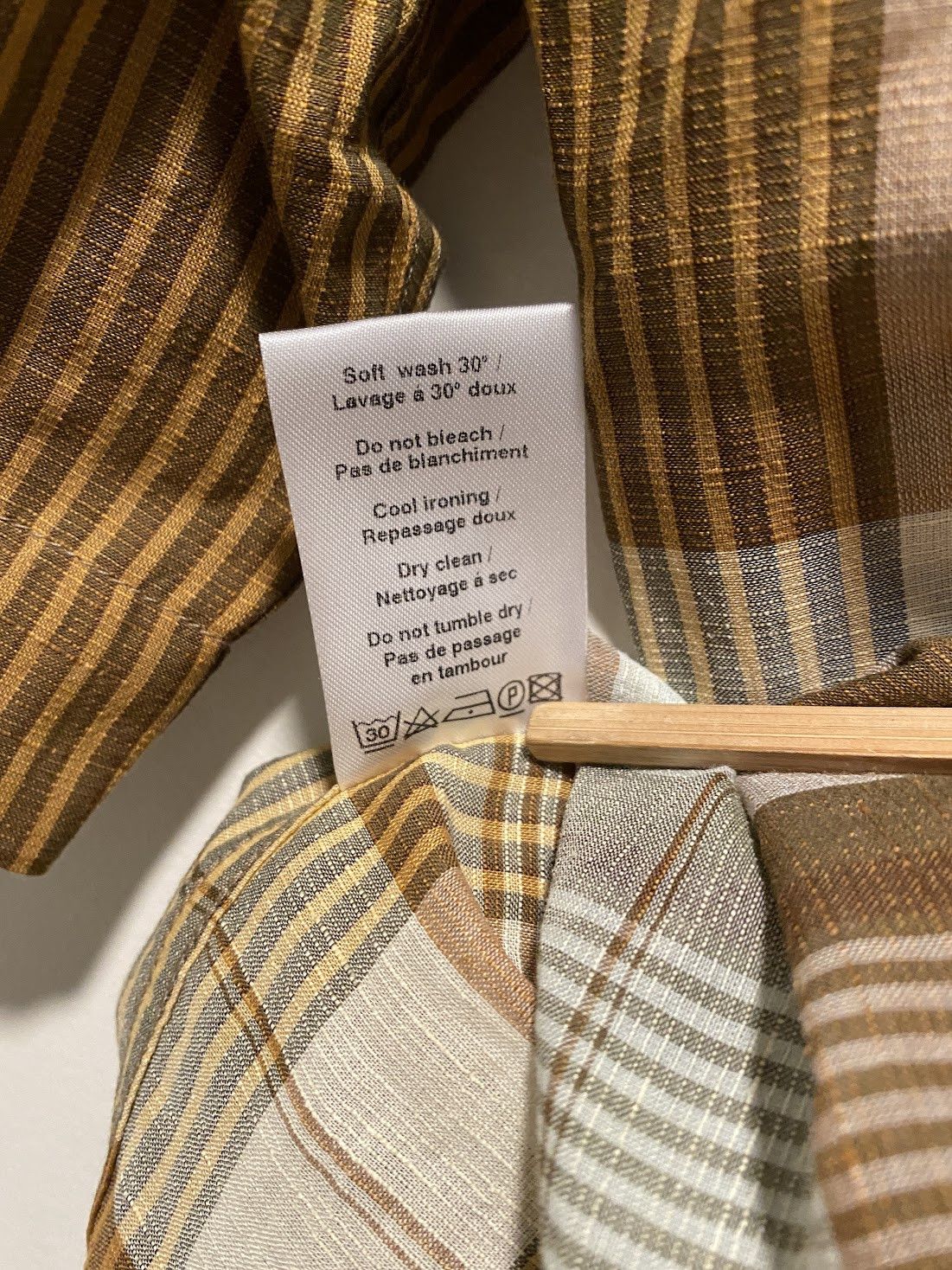 Lemaire Lemaire checked camp collar linen cotton shirt size IT 48 Size US M / EU 48-50 / 2 - 7 Thumbnail
