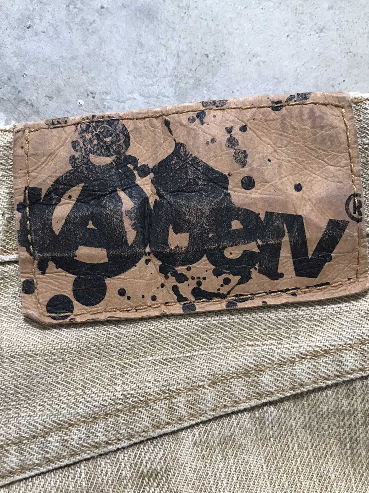 Japanese Brand tek*ONE Agriculture Visual Vandalizm Denim Jeans Size US 32 / EU 48 - 5 Thumbnail