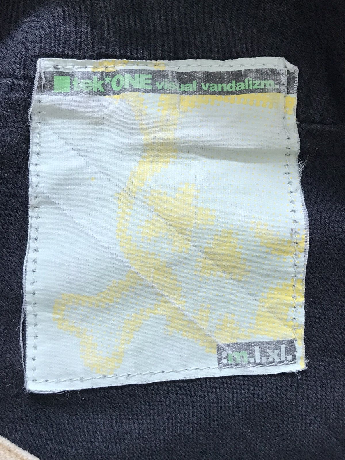 Japanese Brand tek*ONE Agriculture Visual Vandalizm Denim Jeans Size US 32 / EU 48 - 8 Thumbnail