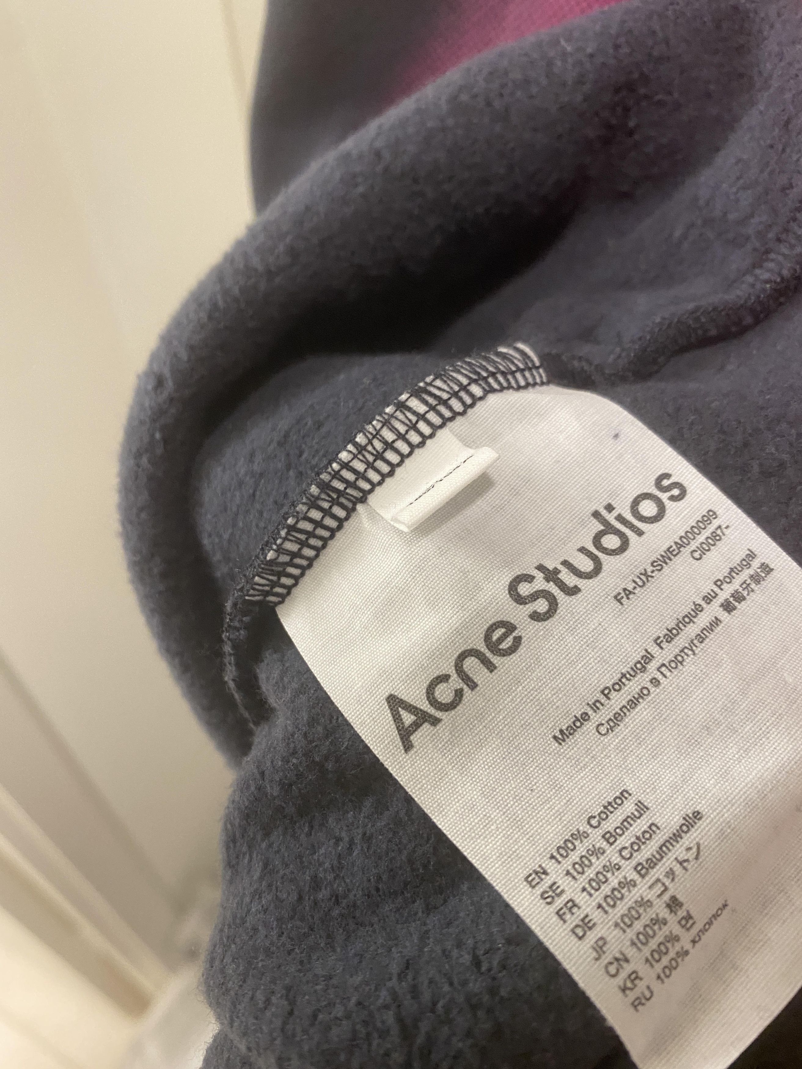 Acne Studios Acne Studios HOODED SWEATSHIRT face Size US XL / EU 56 / 4 - 4 Thumbnail