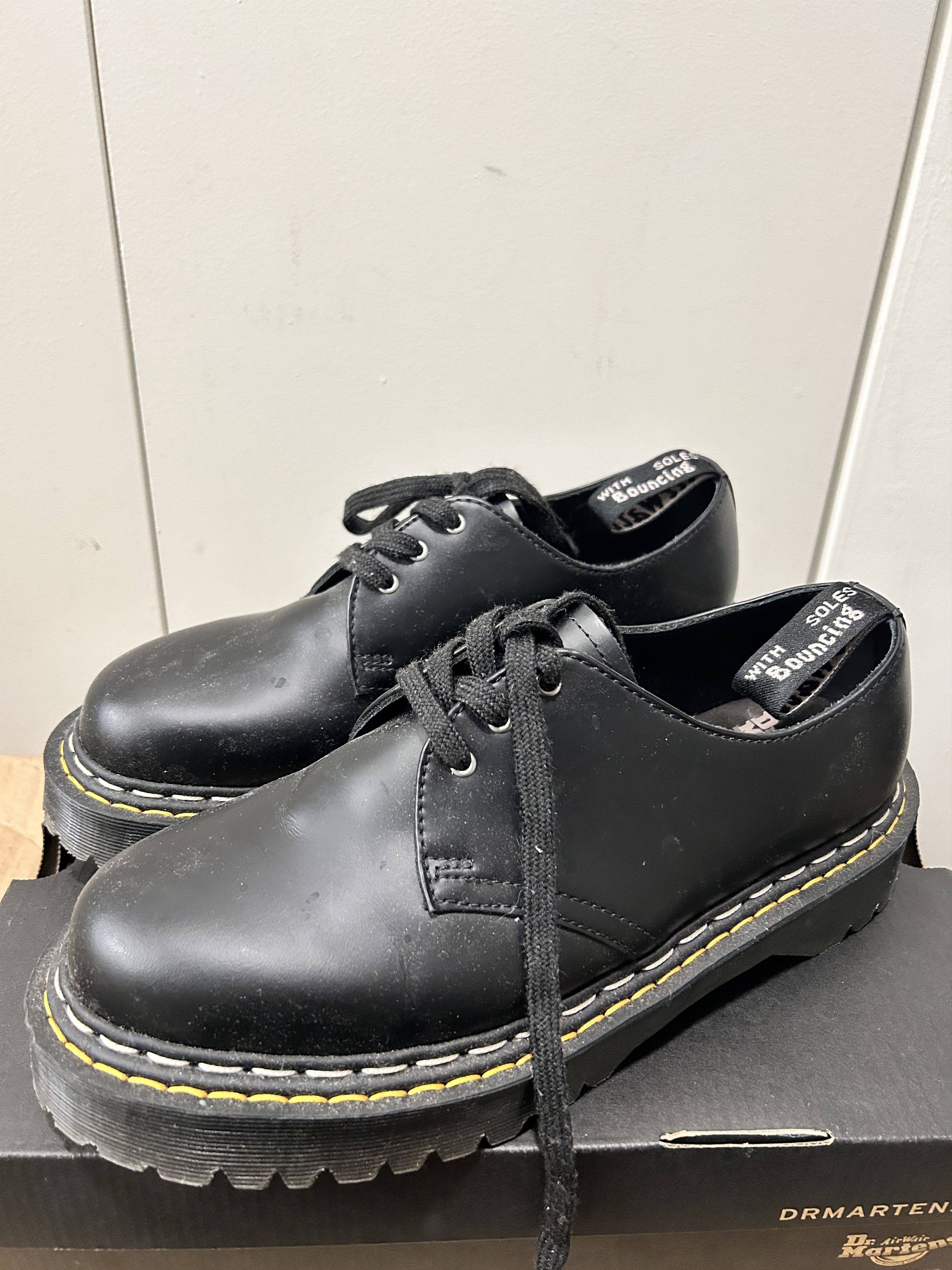 Rick Owens Dr Martens 1461 | Grailed