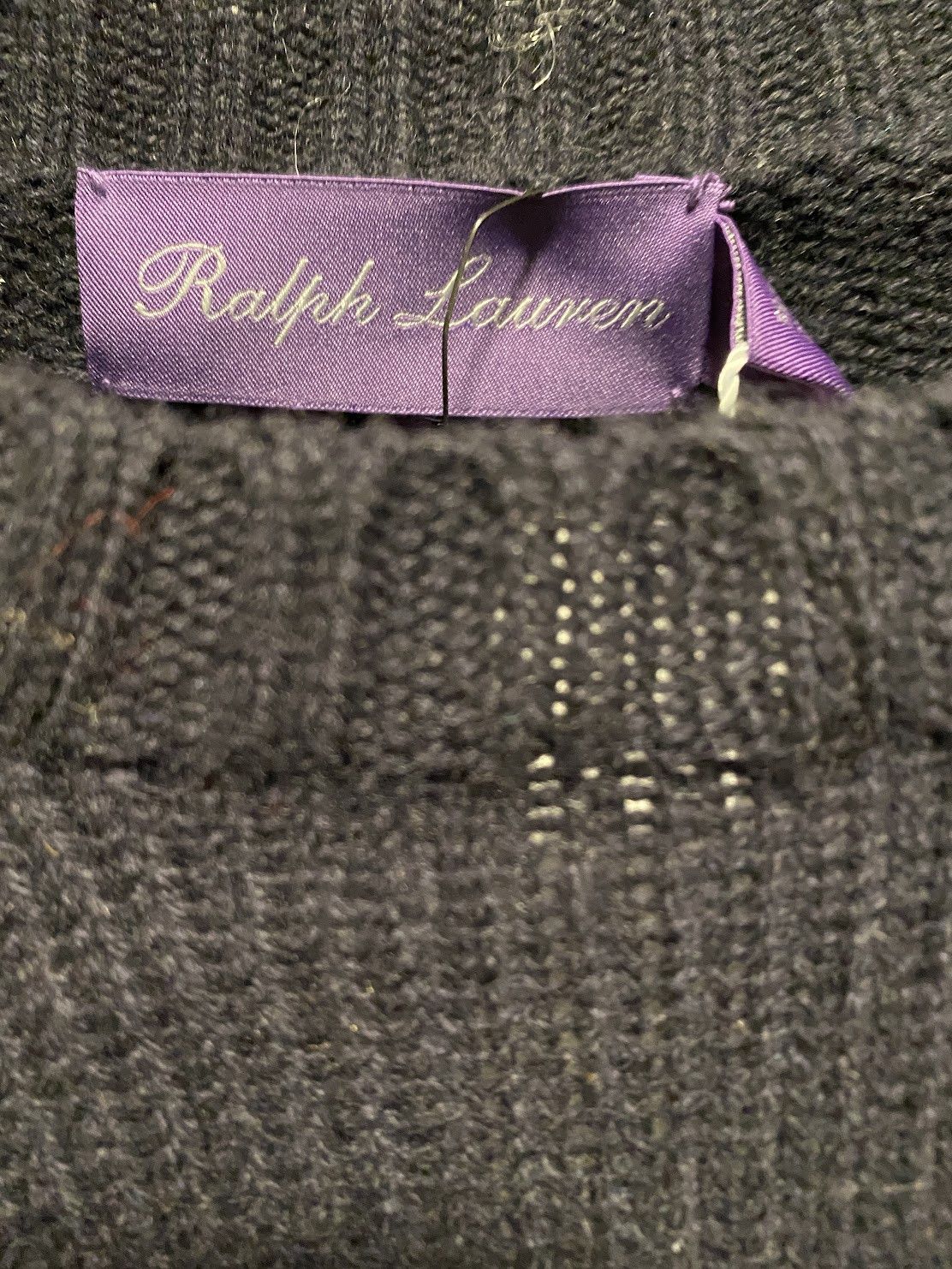 Ralph Lauren Purple Label Ralph Lauren purple label bear sweater knit navy cashmere Size US M / EU 48-50 / 2 - 4 Thumbnail