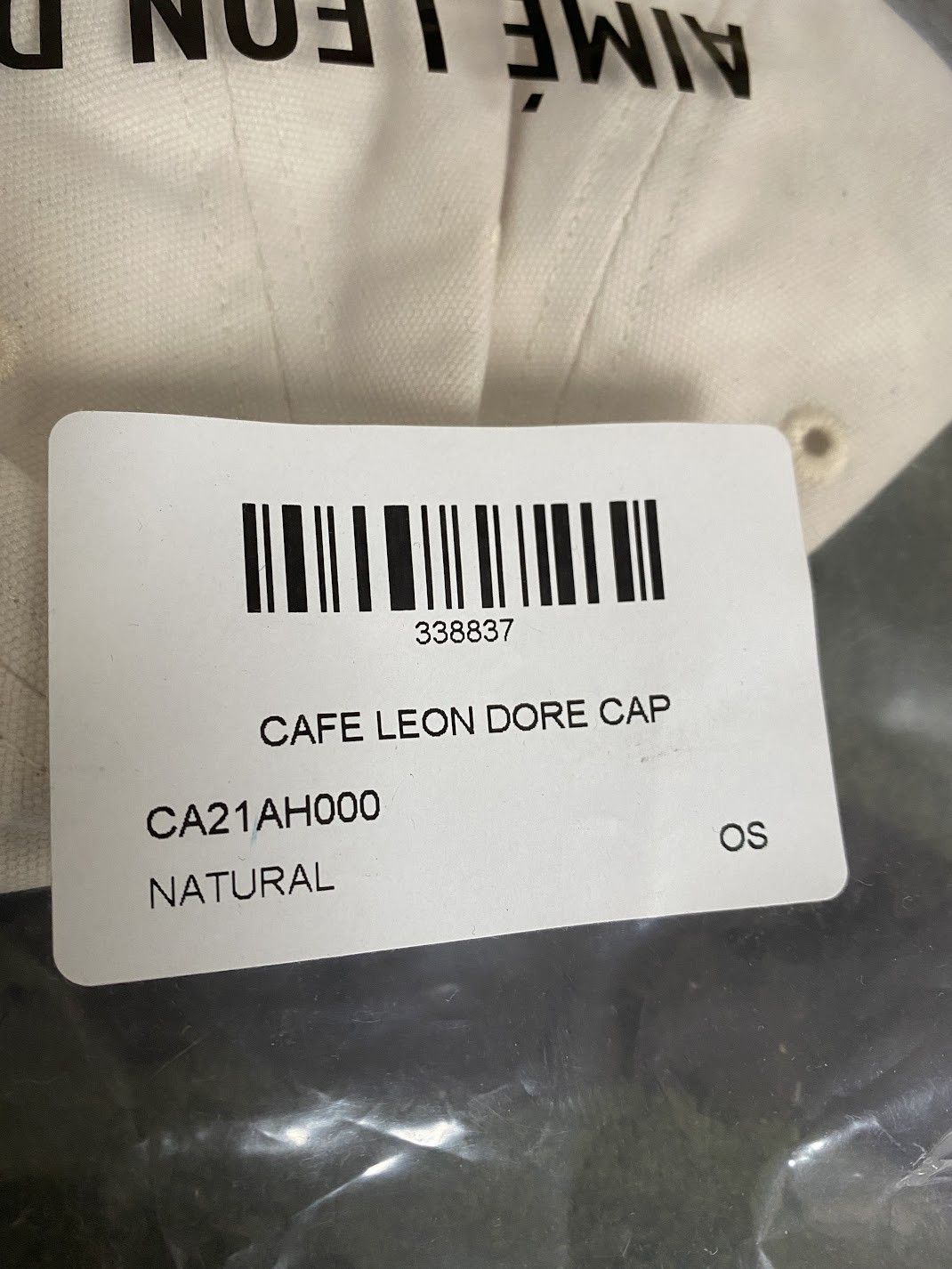 Aime Leon Dore Aime Leon Dore ALD / Martin Greenfield Hat wool grey Size ONE SIZE - 6 Thumbnail