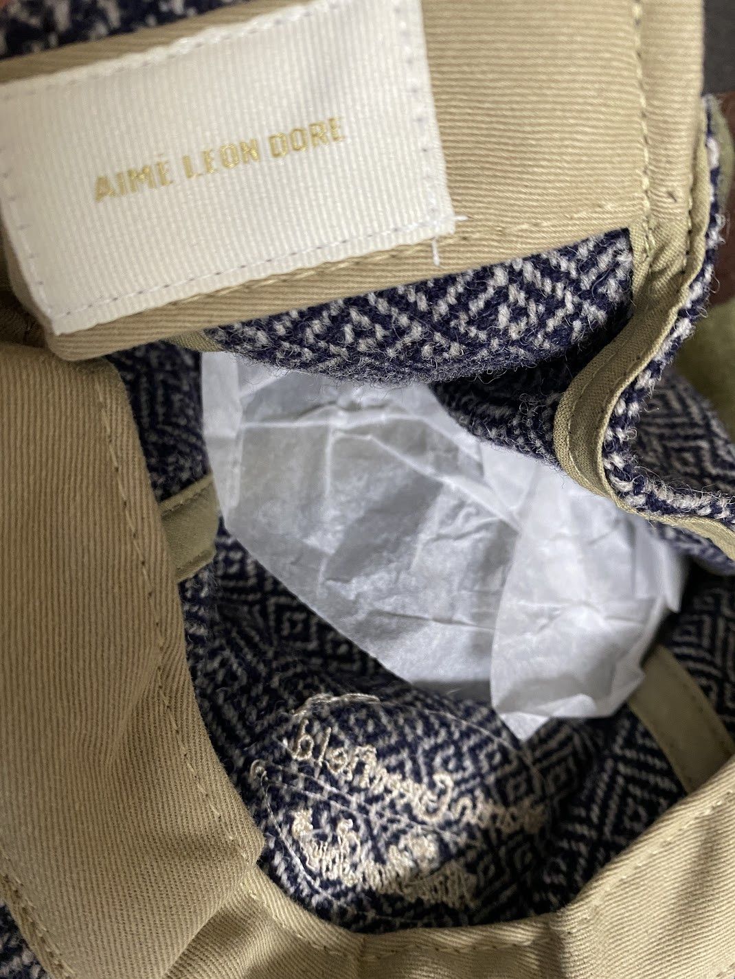 Aime Leon Dore Aime Leon Dore ALD / Martin Greenfield Hat wool grey Size ONE SIZE - 5 Thumbnail