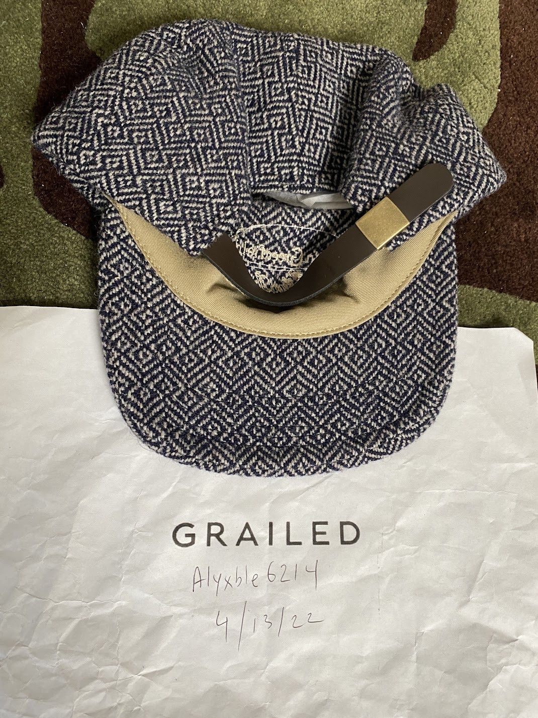 Aime Leon Dore Aime Leon Dore ALD / Martin Greenfield Hat wool grey Size ONE SIZE - 4 Thumbnail