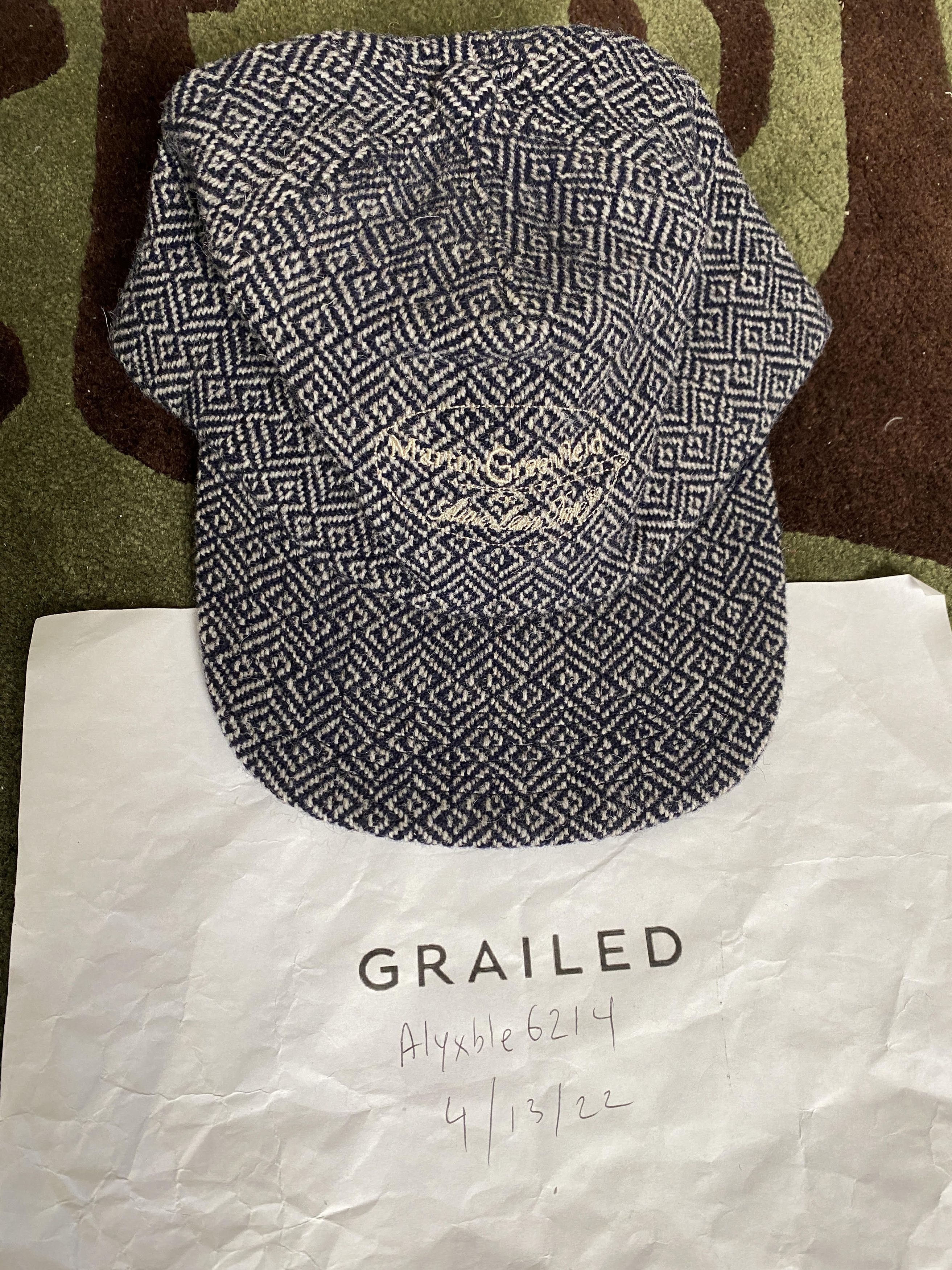 Aime Leon Dore Aime Leon Dore ALD / Martin Greenfield Hat wool grey Size ONE SIZE - 3 Thumbnail