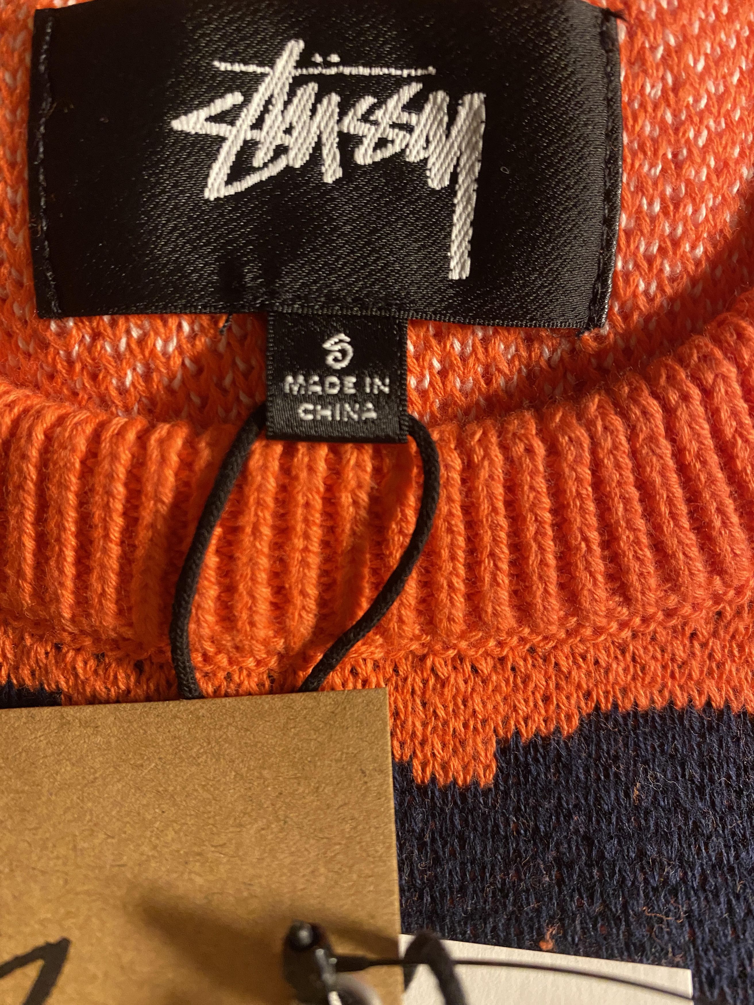 Bob Marley × Stussy Bob Marley x Stussy Sweater Knit Red Jumper Size US S / EU 44-46 / 1 - 6 Thumbnail